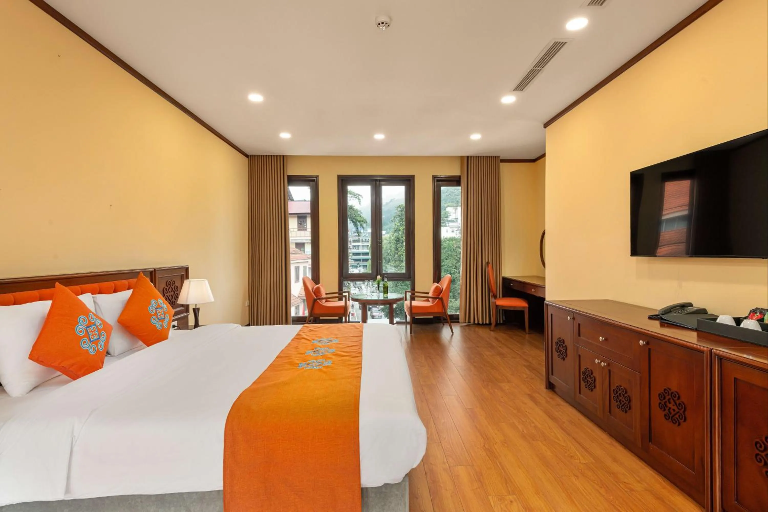Bedroom in Sapa Green Forest Hotel & Convention