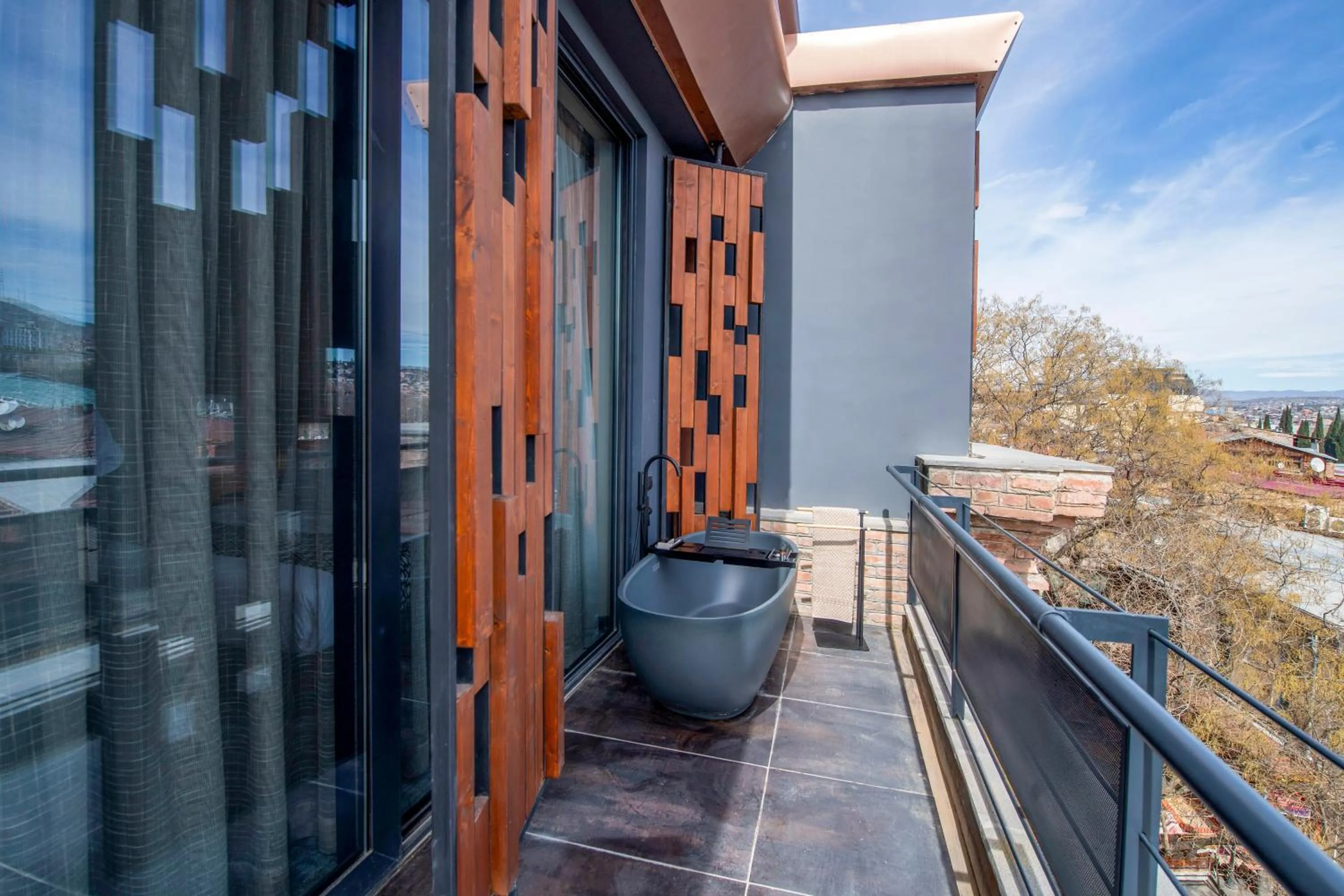 Balcony/Terrace in Qarvasla Hotel