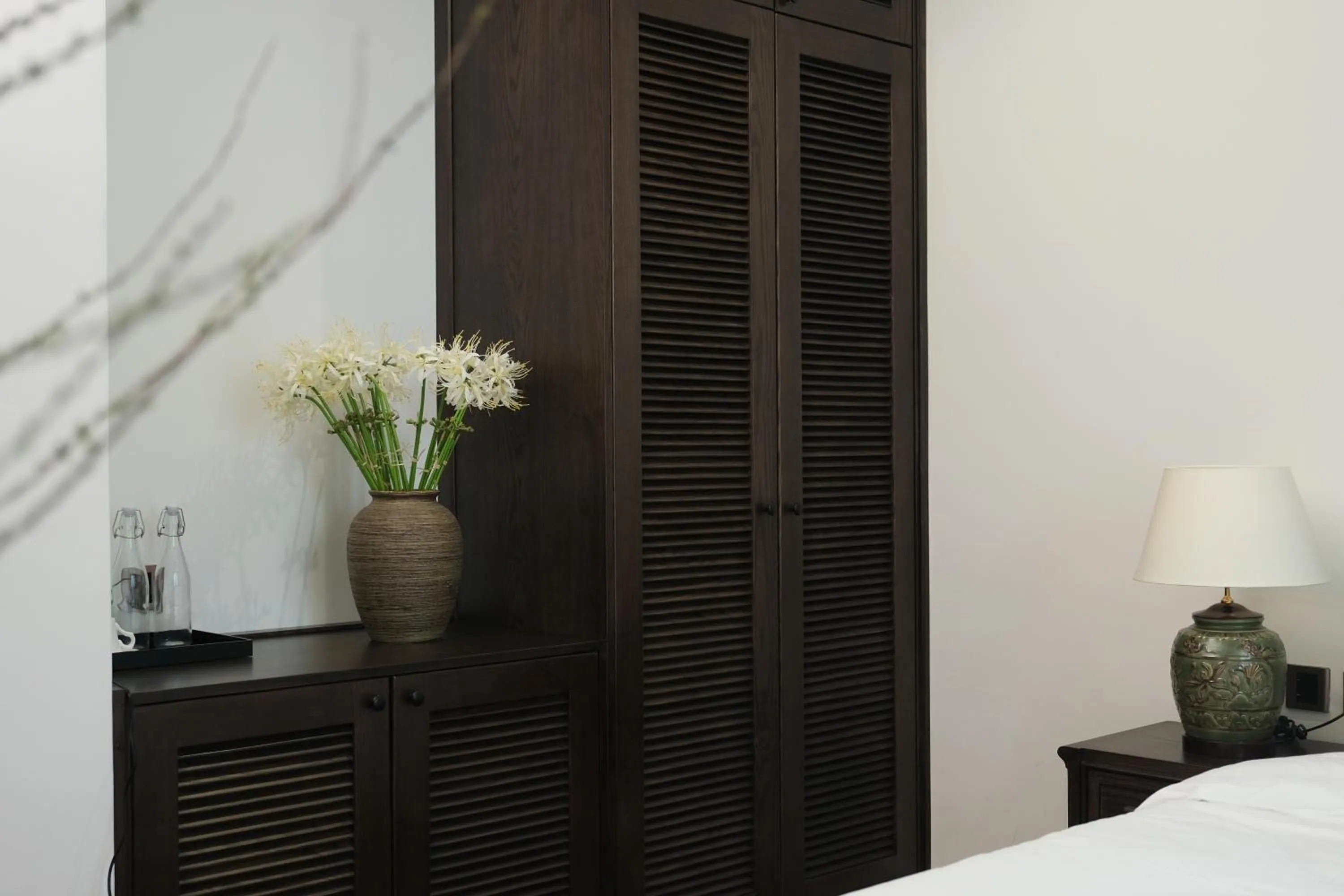 Bed in Paul Chabot Hotel