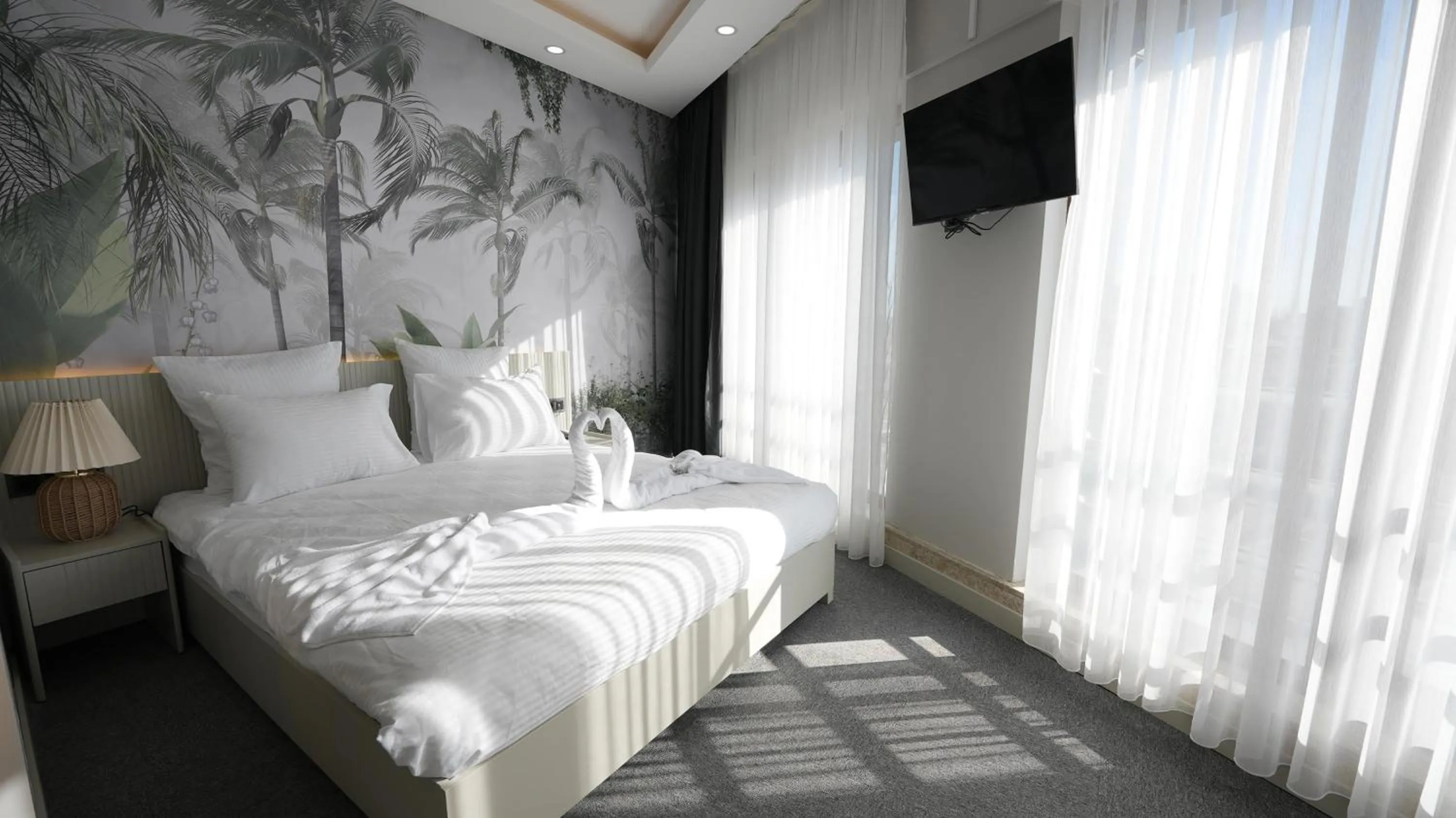Bed in CARTİER LUXURY OTEL
