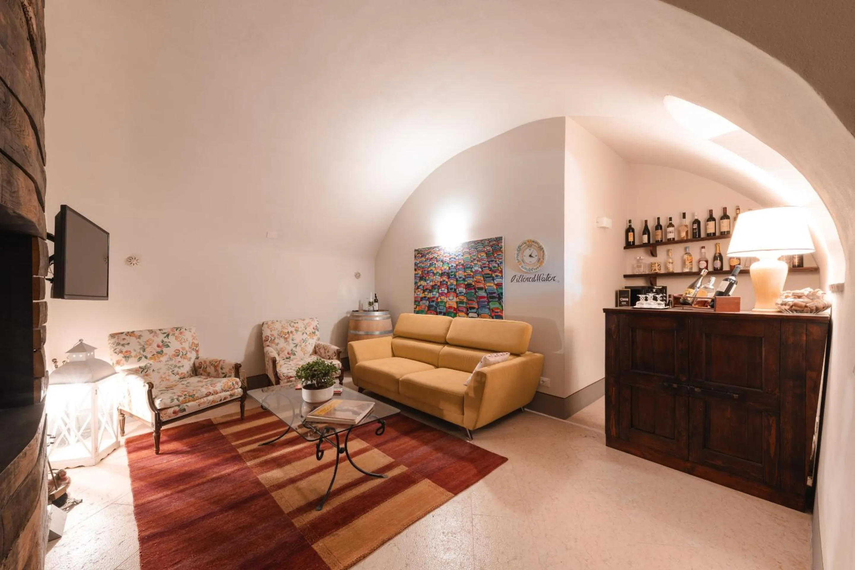 Living room in Corte Castello