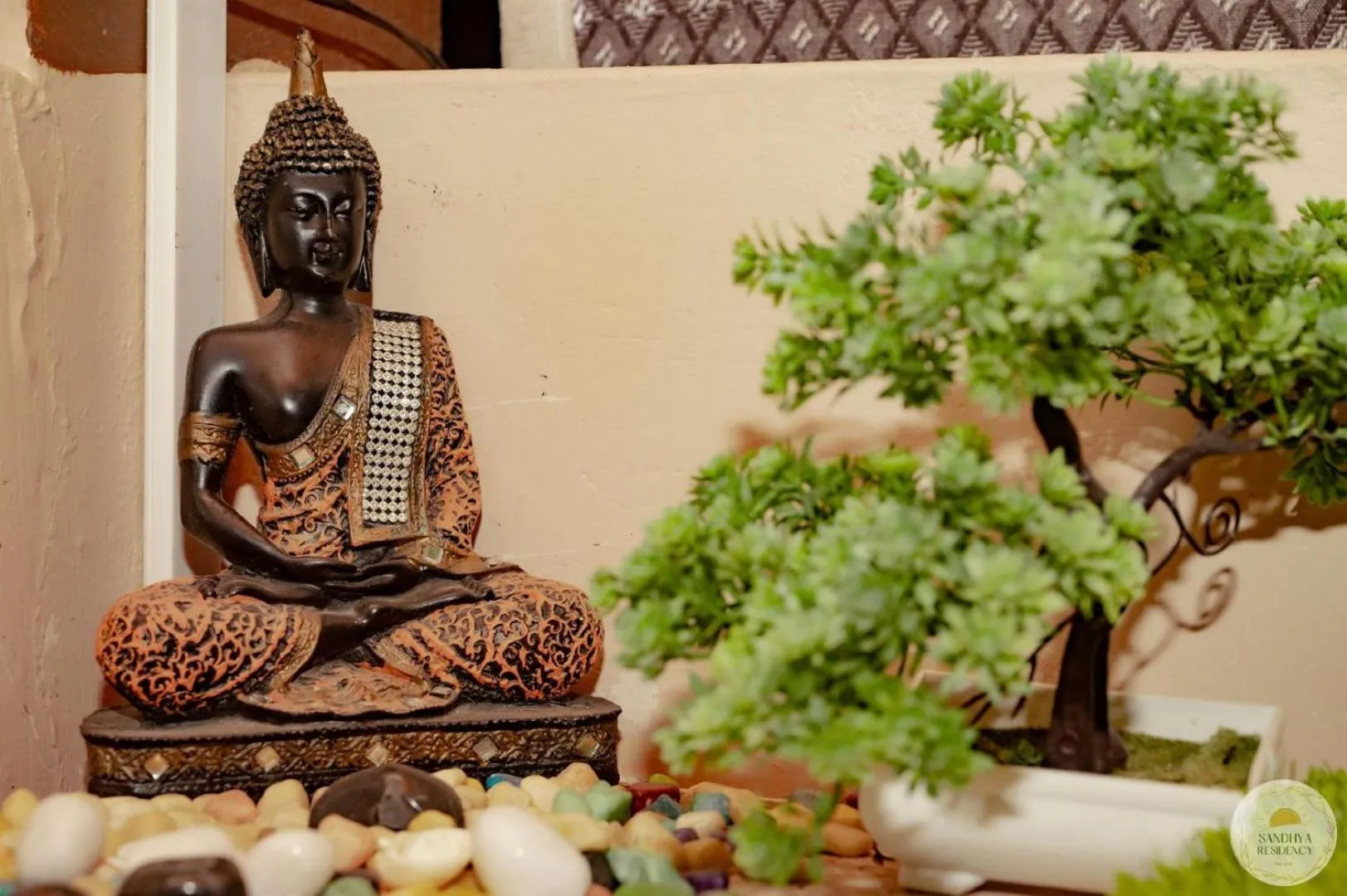 Decorative detail in The Shelter Hotel - Port Blair