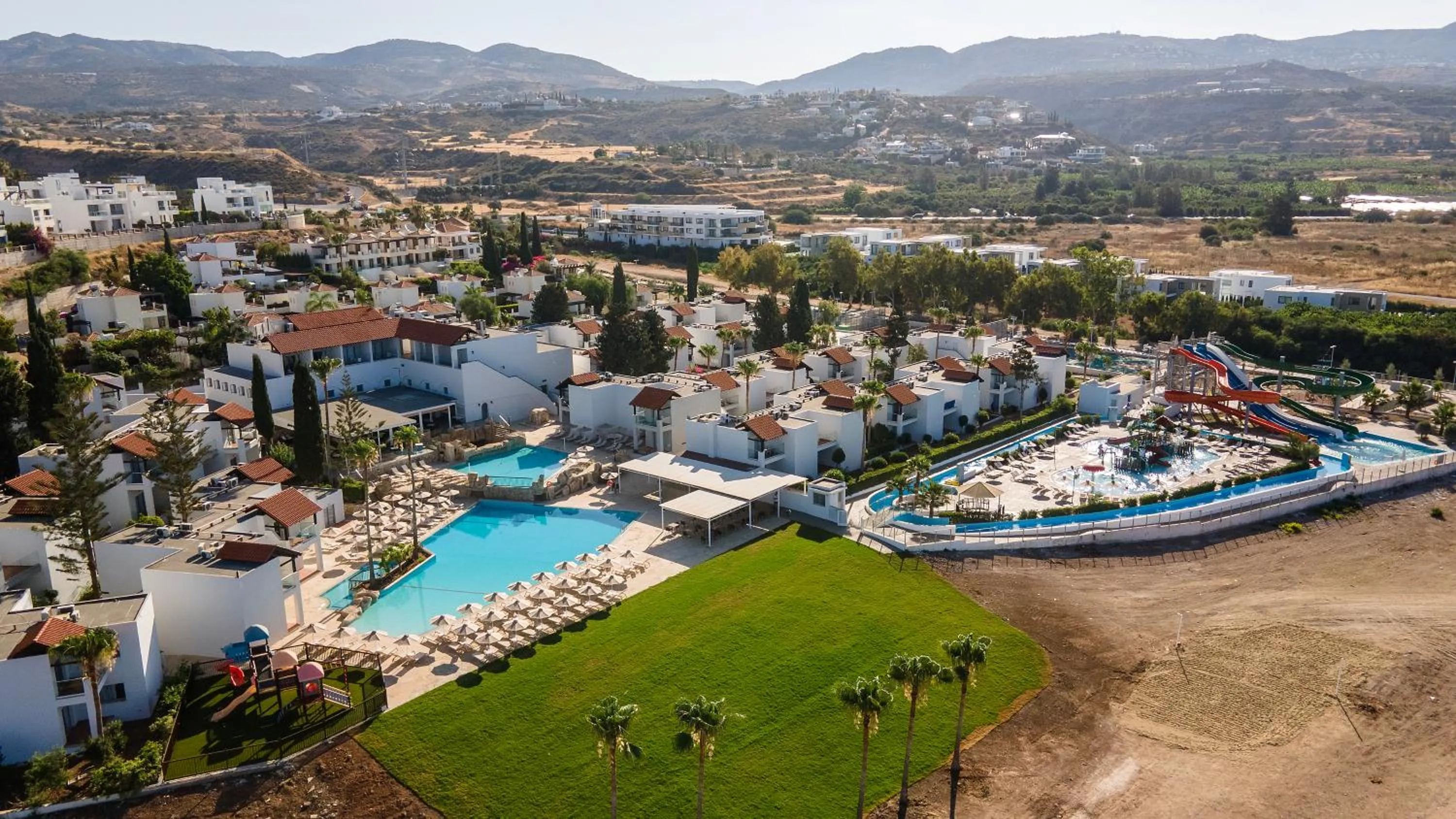 Natural landscape in Kapetanios Aqua Resort