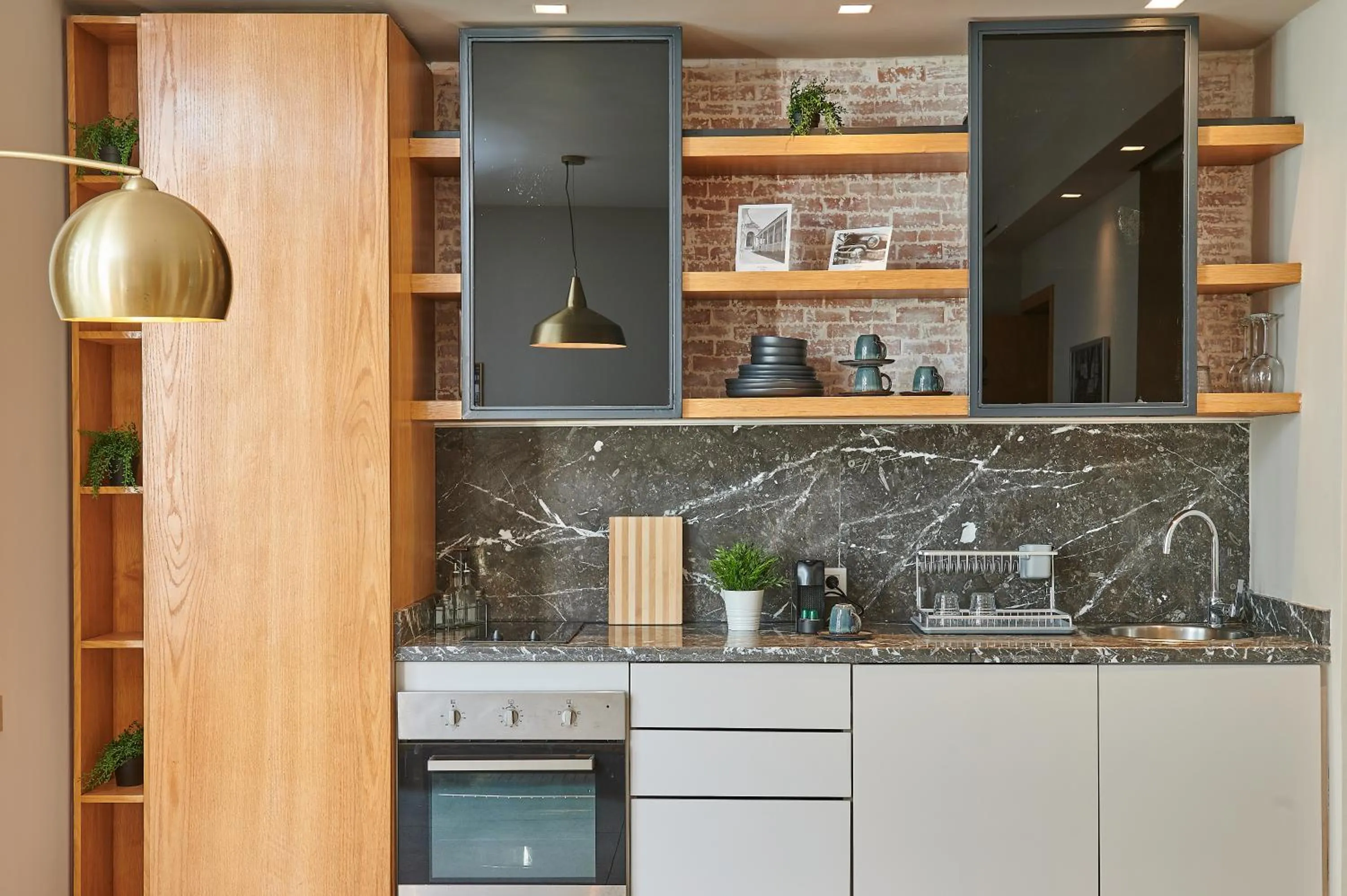 Kitchen or kitchenette in Stayhere Casablanca - Gauthier 3 - Urban Residence