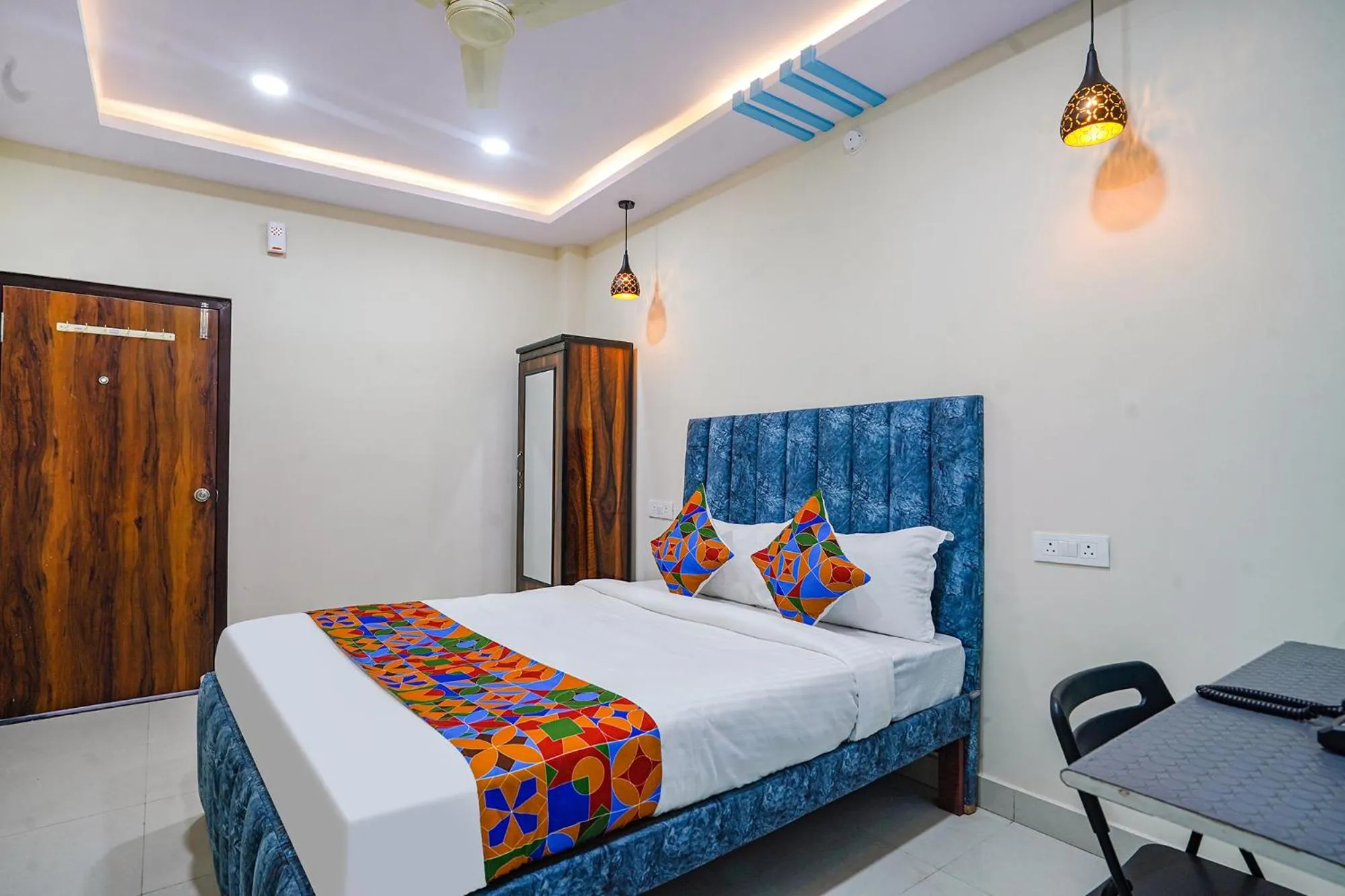 Bed in FabHotel Grand Broholic - Nr Hitech City