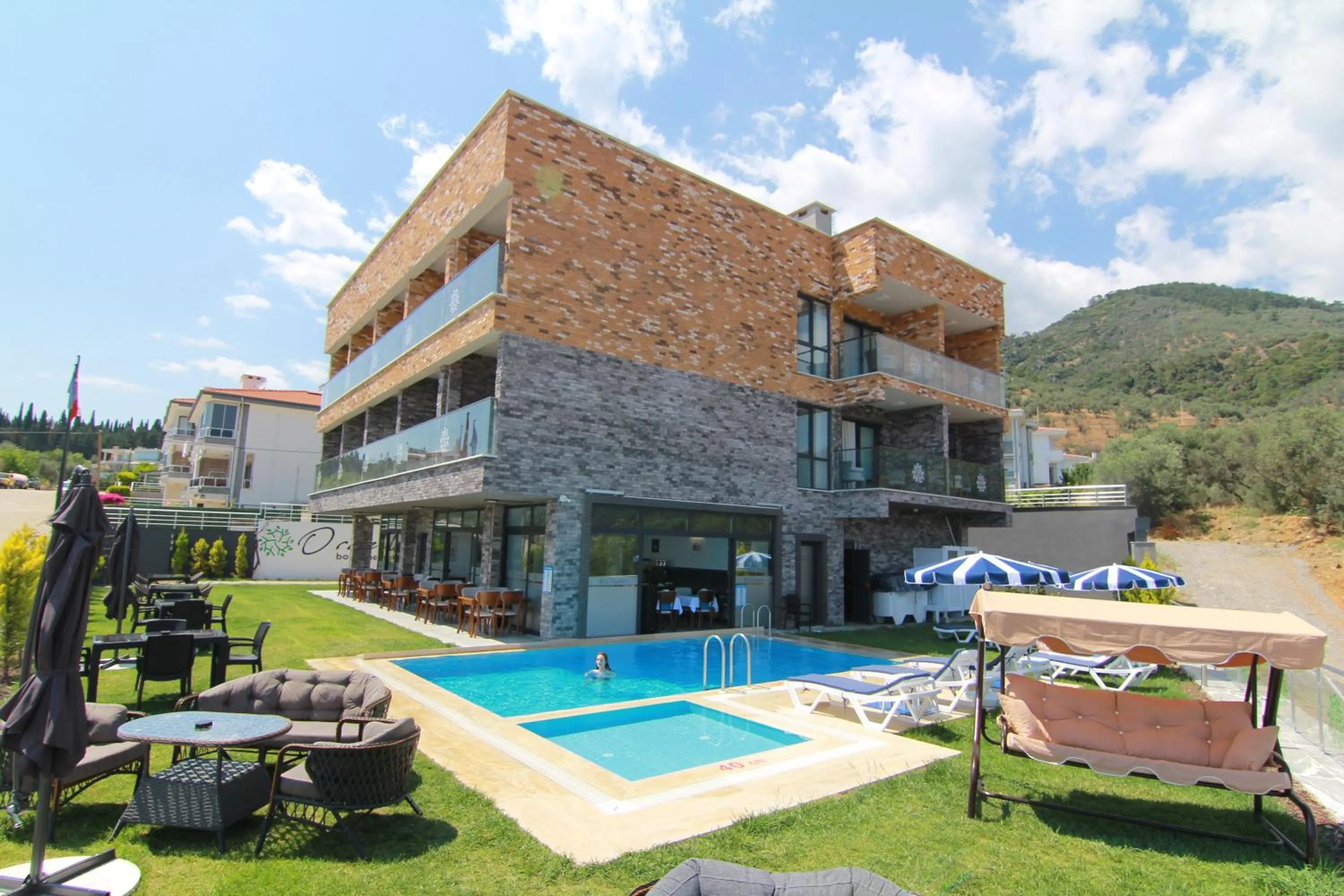 Swimming pool in Ornella Butik Otel