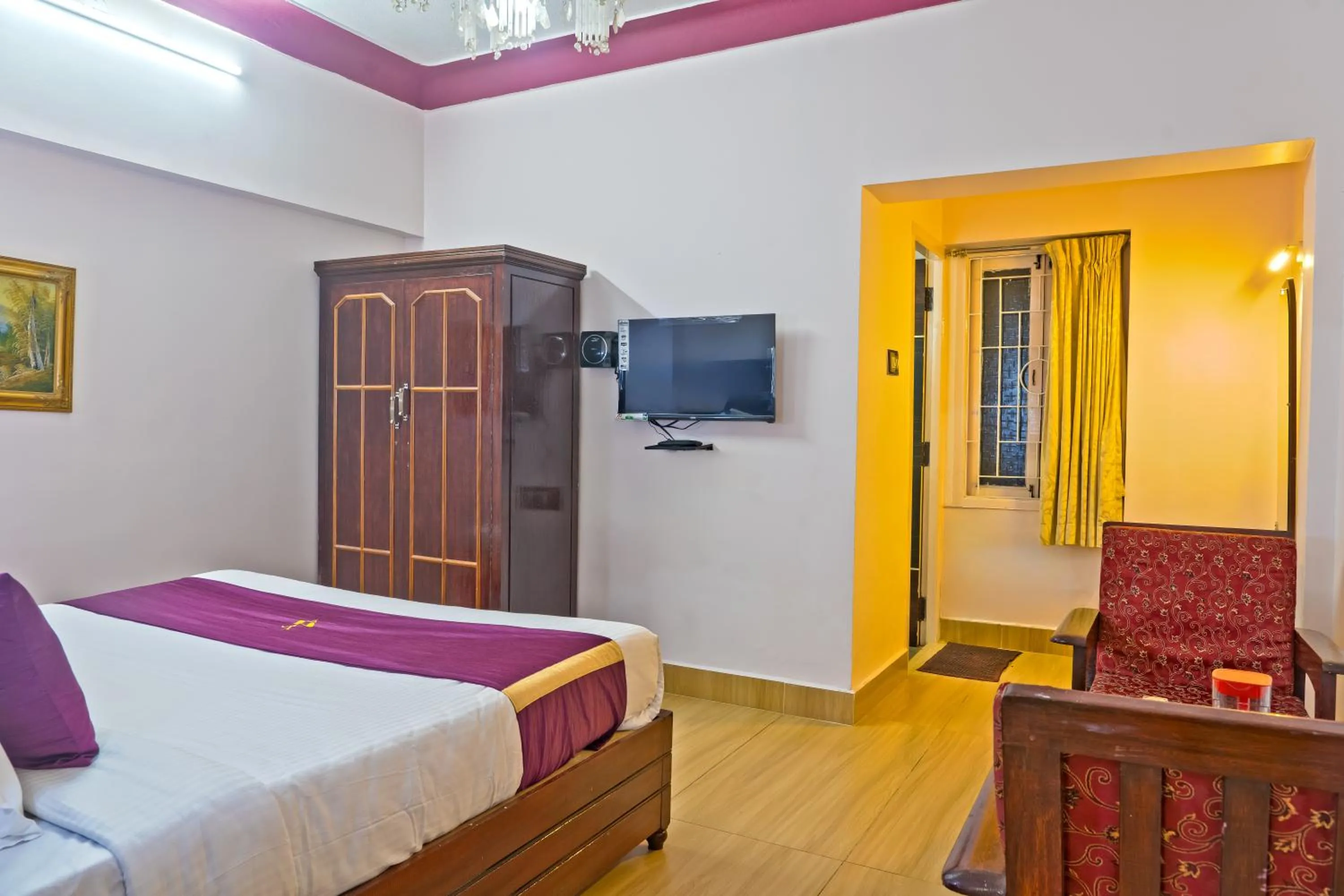 TV and multimedia, Bed in Hotel Mount View