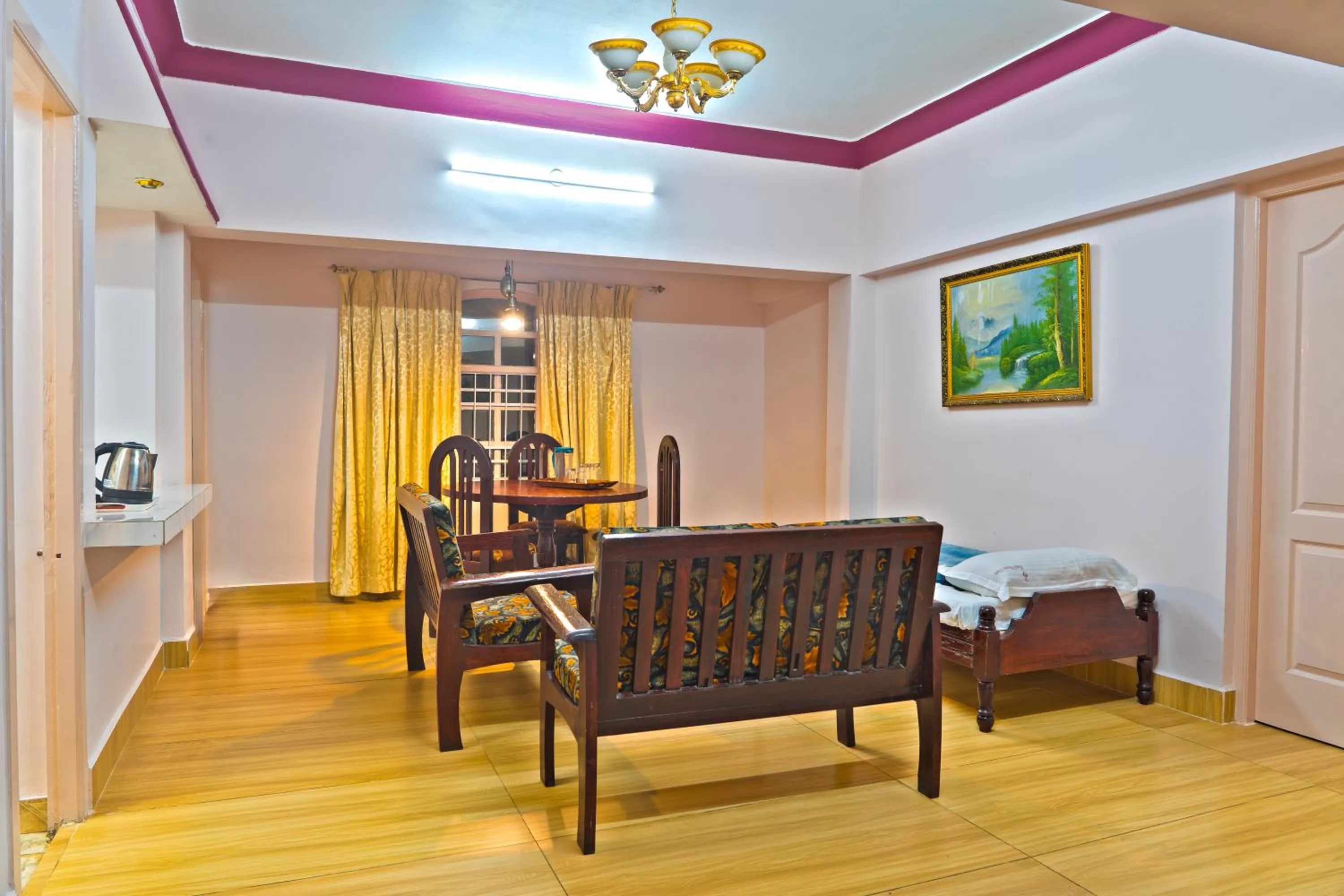 Living room in Hotel Mount View