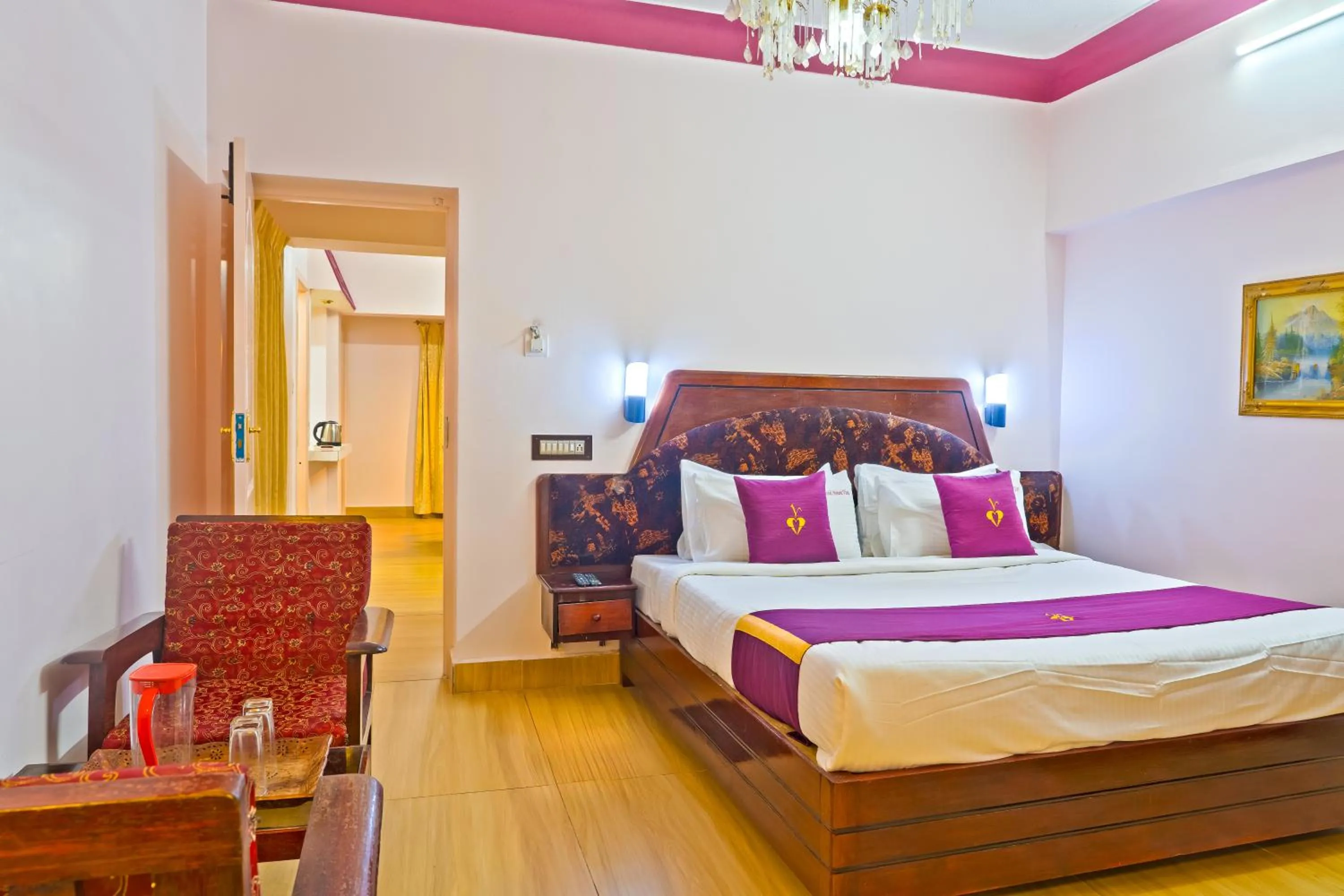 Bedroom, Bed in Hotel Mount View