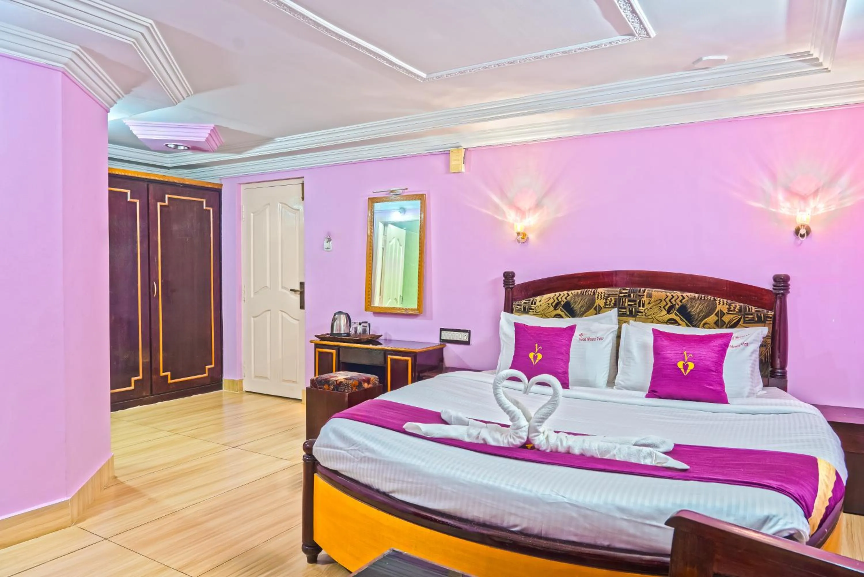 Bed in Hotel Mount View