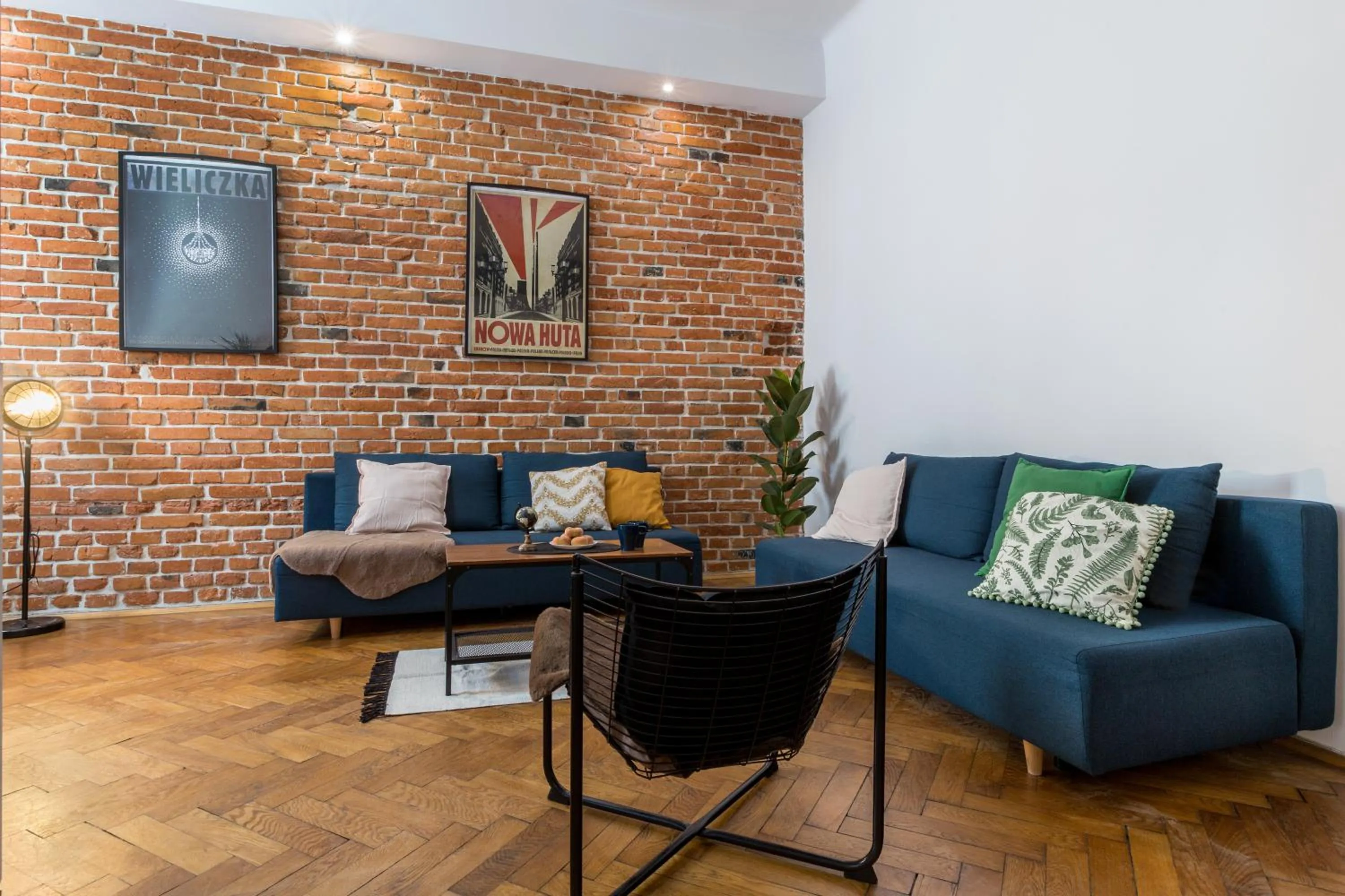 Living room in Wonderful Apartments in the Center of Krakow