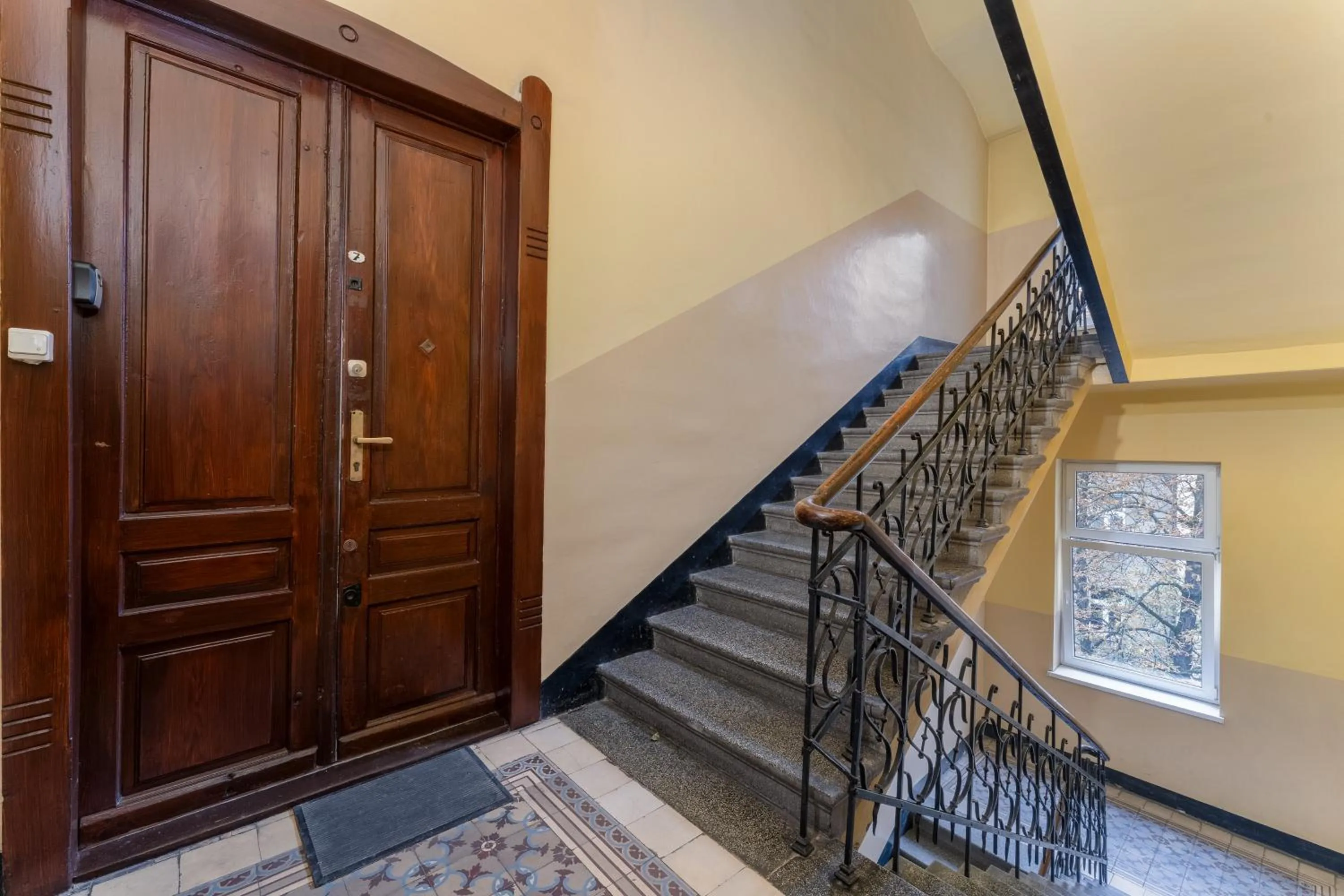 Property building in Wonderful Apartments in the Center of Krakow