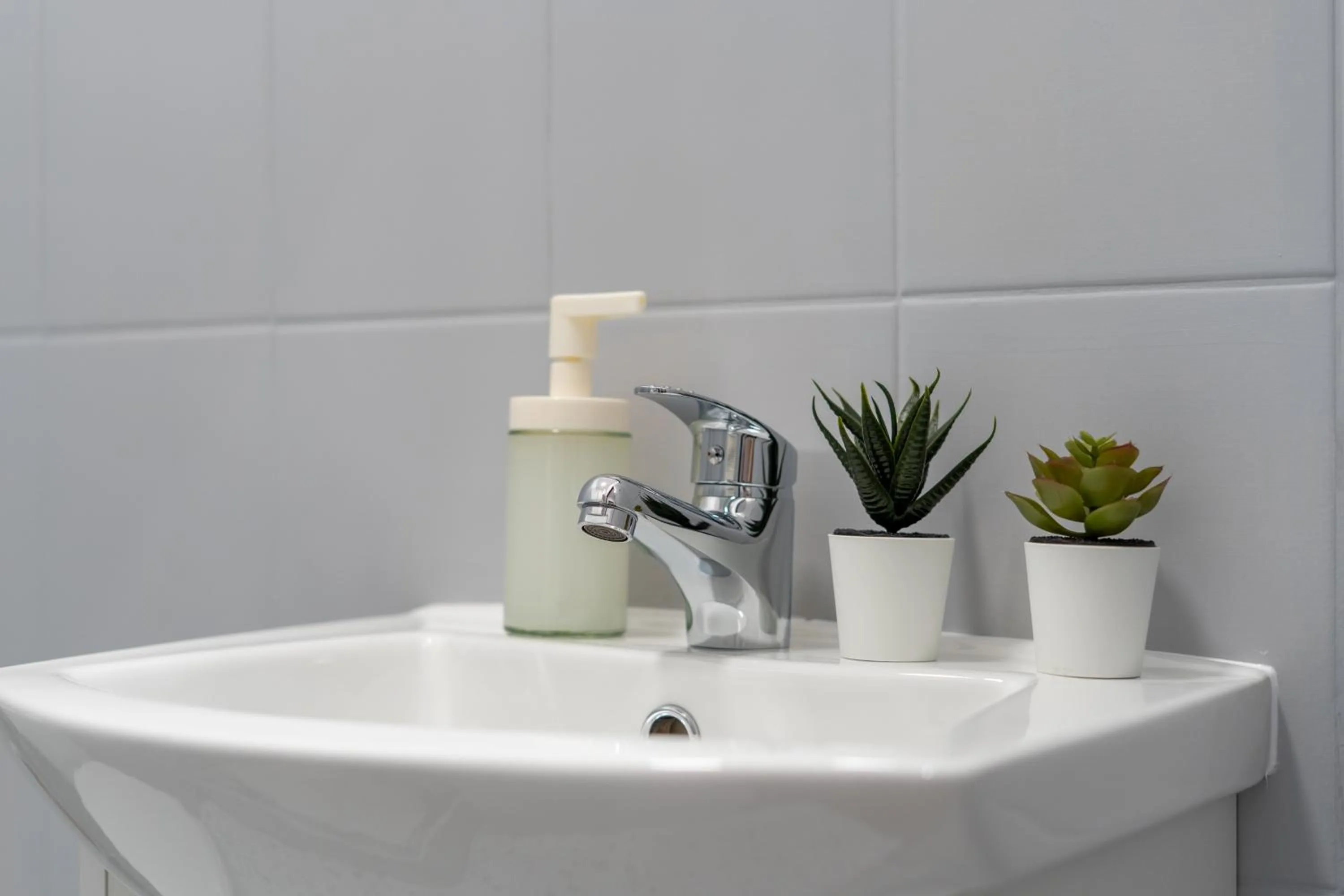 Bathroom in Wonderful Apartments in the Center of Krakow