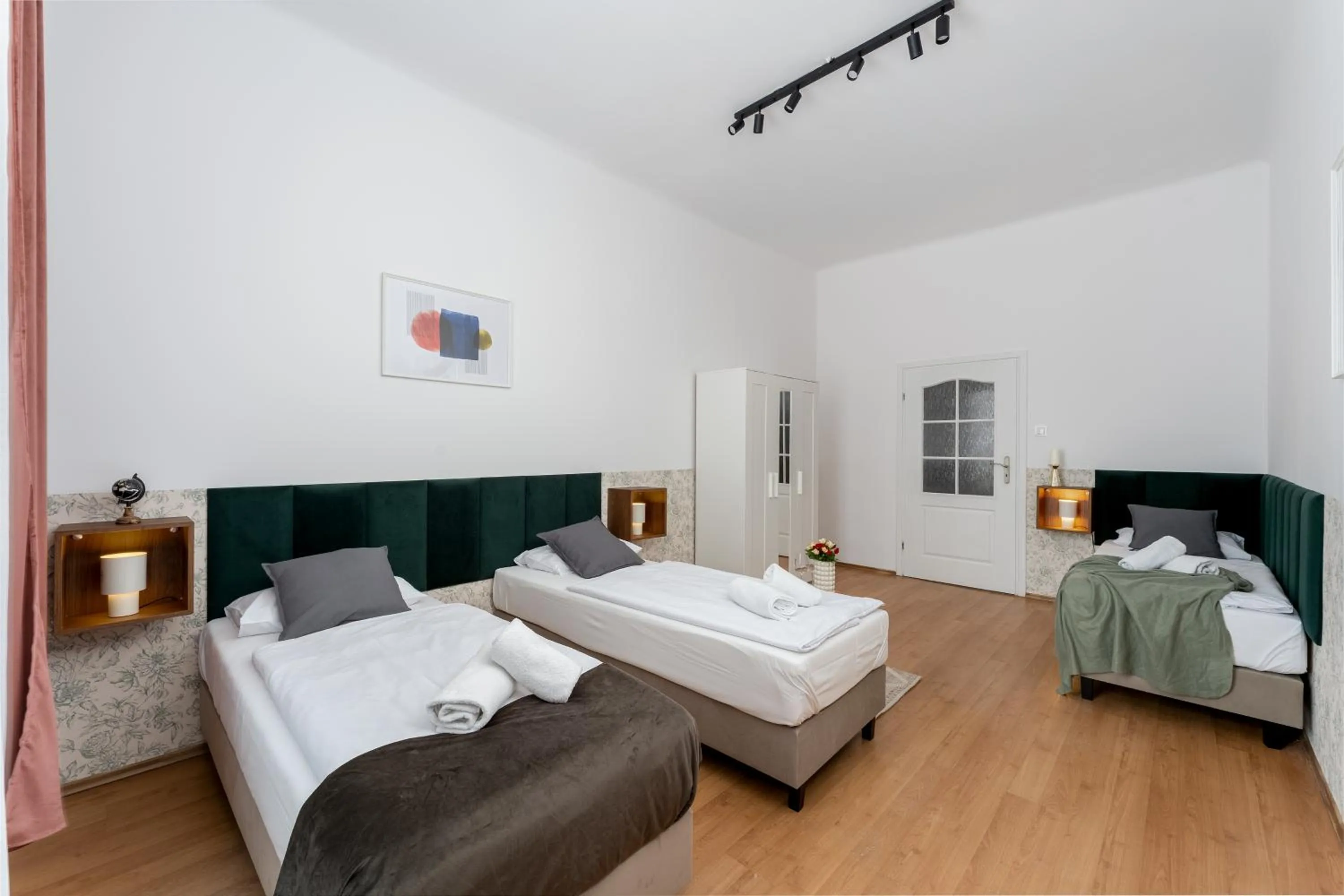 Photo of the whole room, Bed in Wonderful Apartments in the Center of Krakow