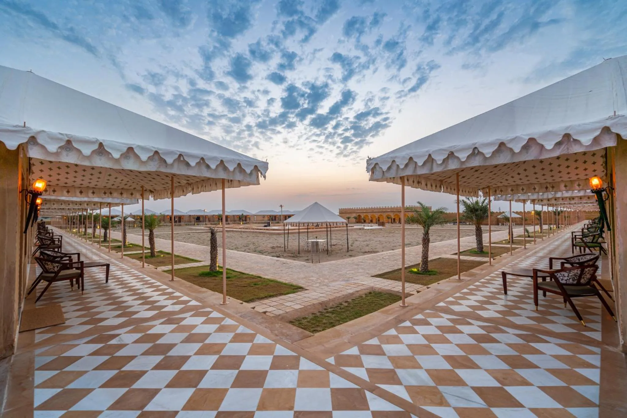 Natural landscape in Marugarh Camp and Resort Jaisalmer