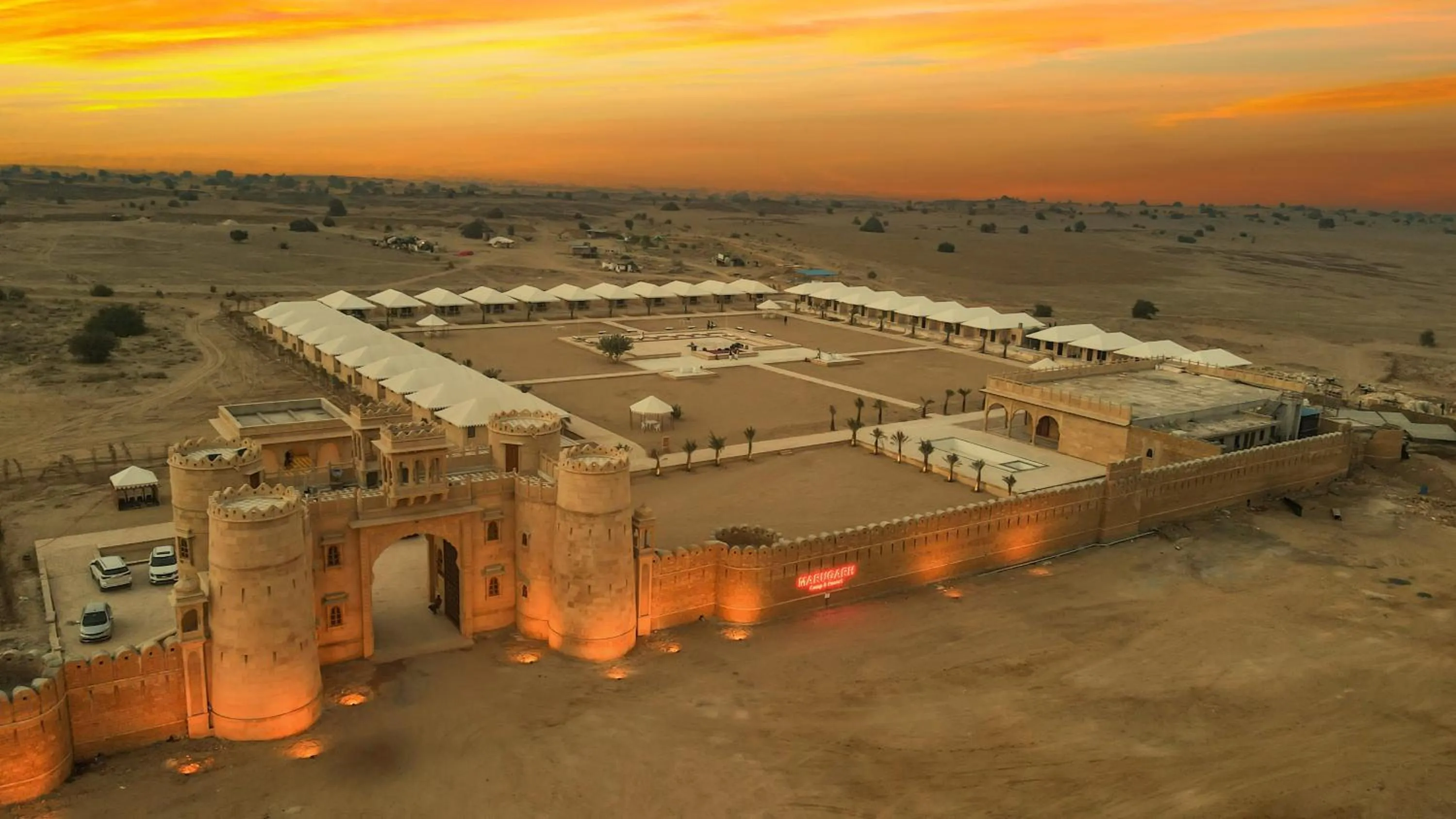 Landmark view in Marugarh Camp and Resort Jaisalmer