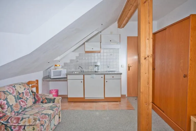 Kitchen or kitchenette in Seevilla Wochinz