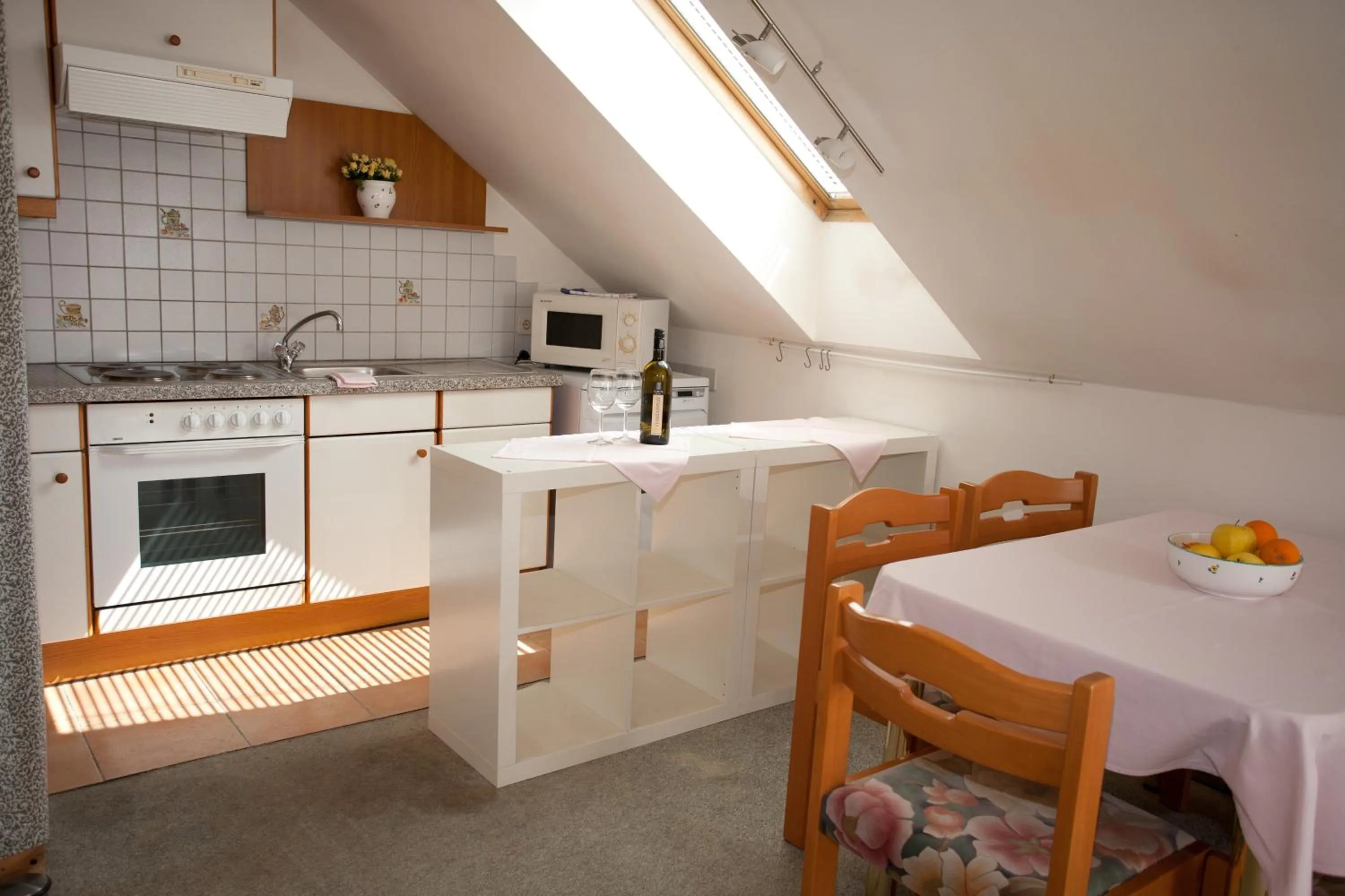 Kitchen or kitchenette in Seevilla Wochinz