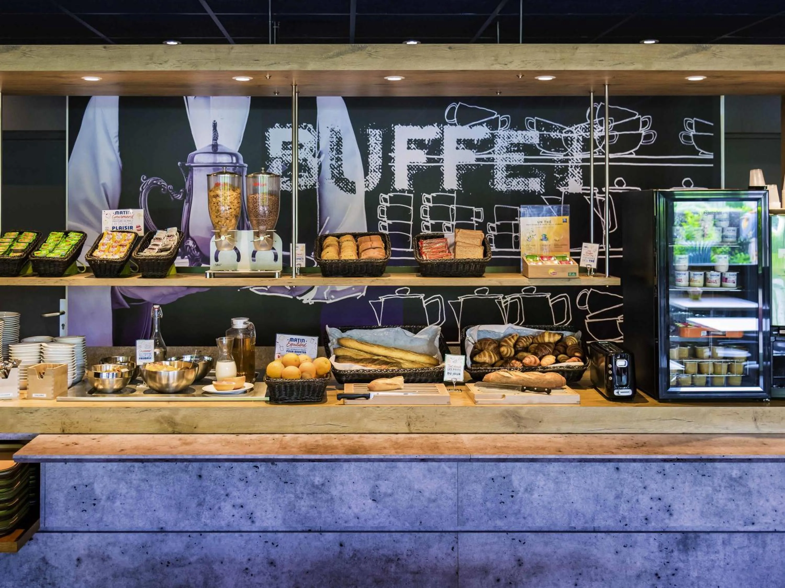 Breakfast in Ibis Budget Avignon Nord