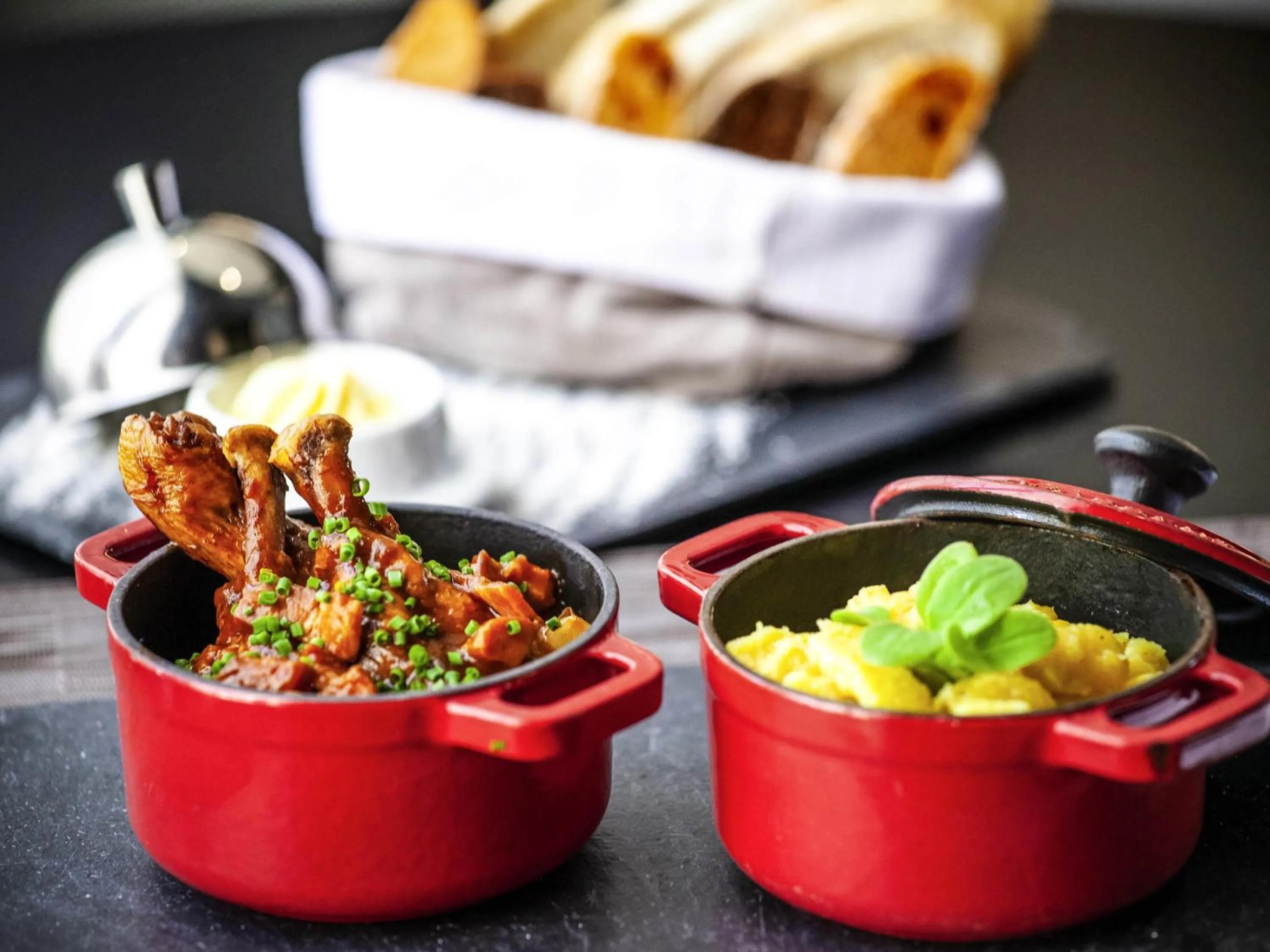 Restaurant/places to eat in Novotel Basel City