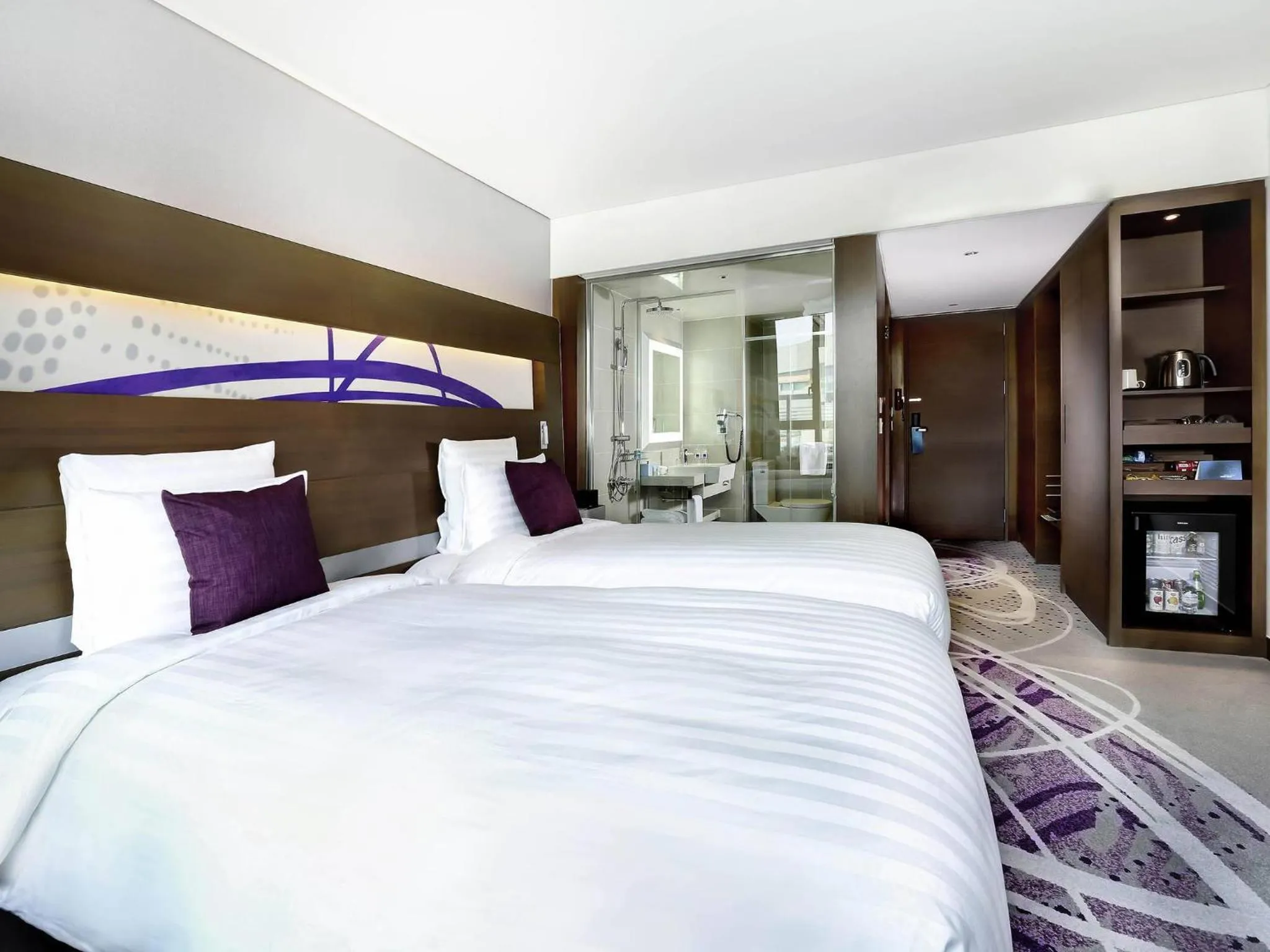 Bedroom, Bed in Novotel Ambassador Suwon