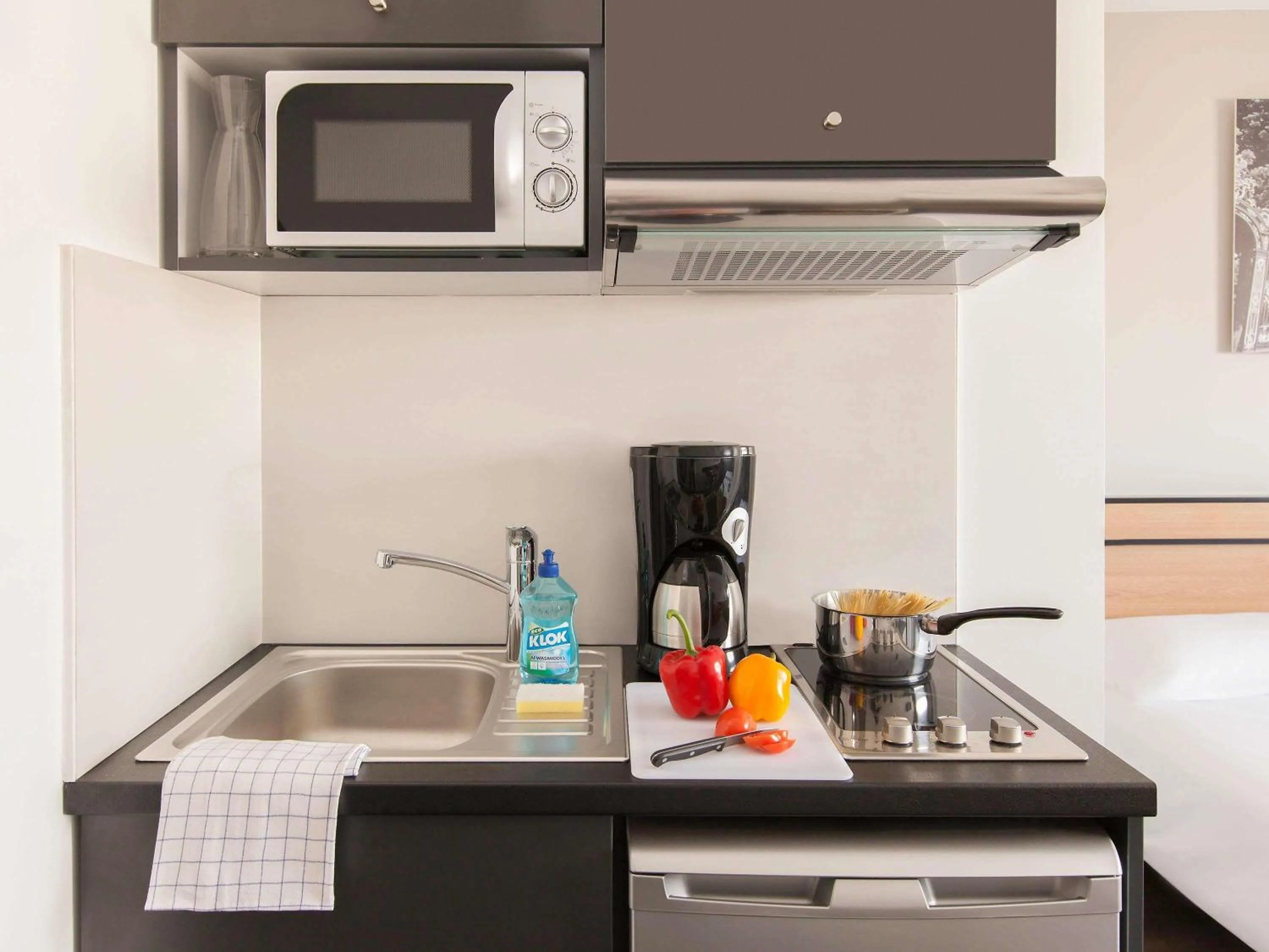 Bedroom in Aparthotel Adagio Access Nancy Centre