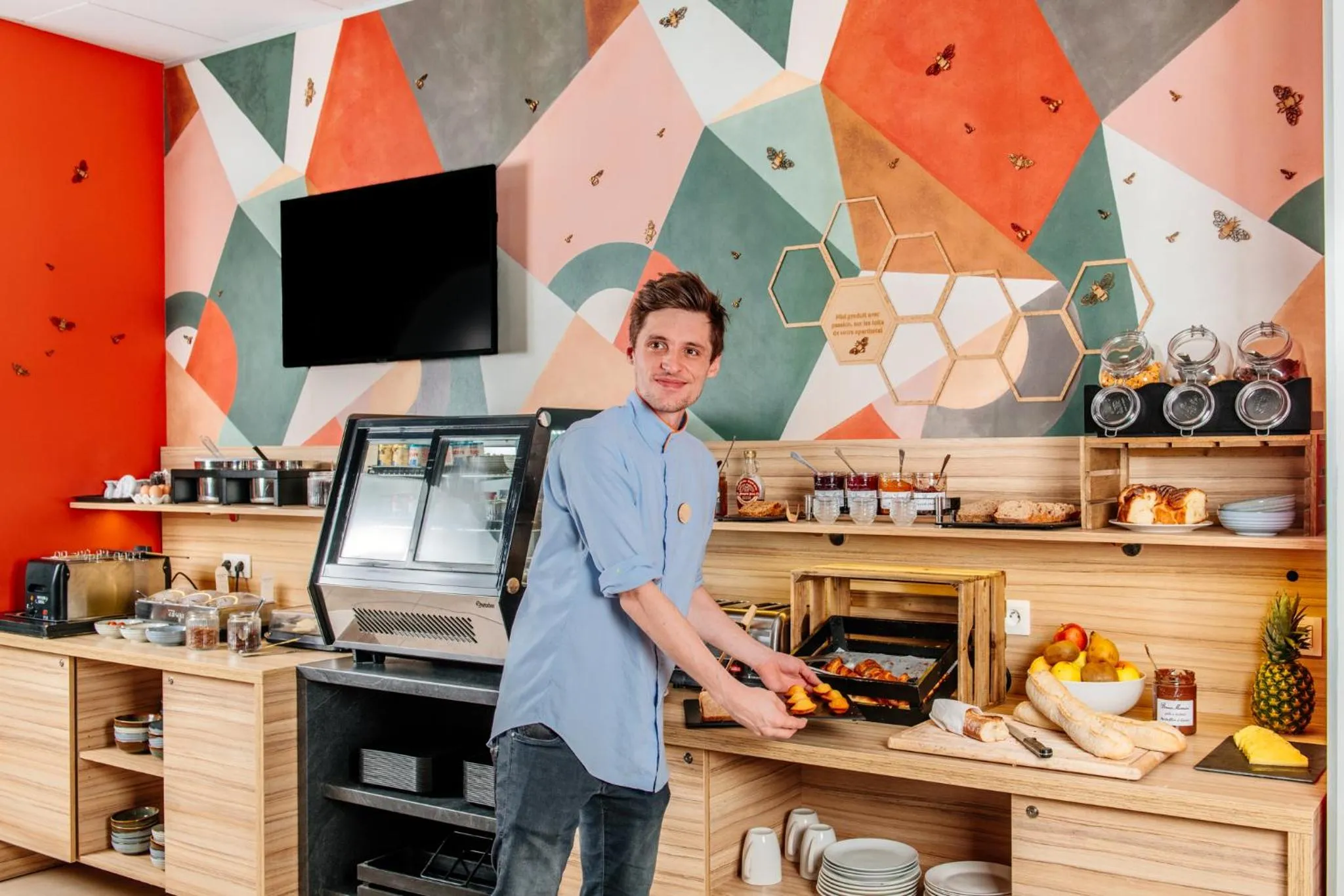 Breakfast in Aparthotel Adagio Access Nancy Centre