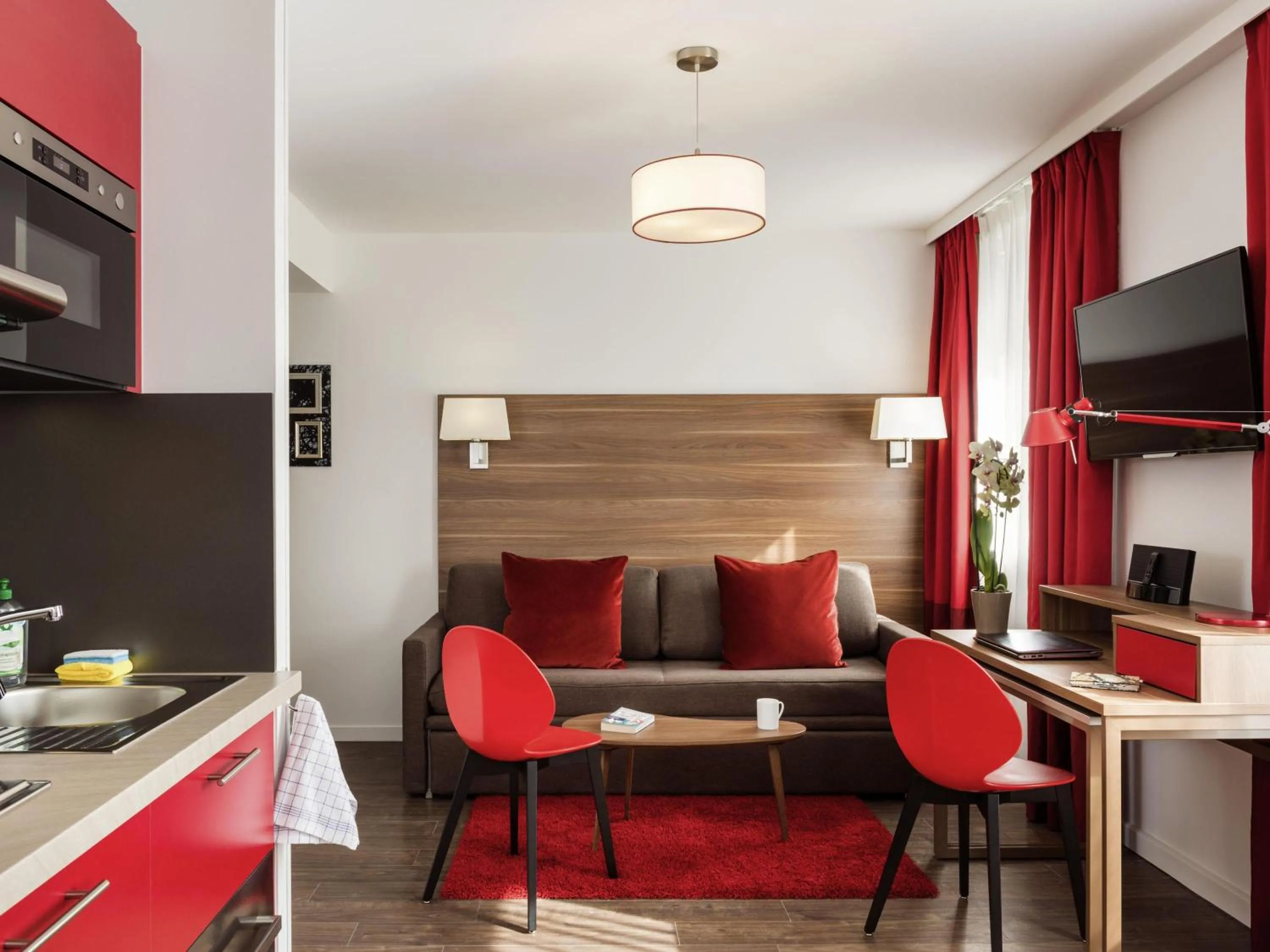 Bedroom in Aparthotel Adagio La Defense Courbevoie