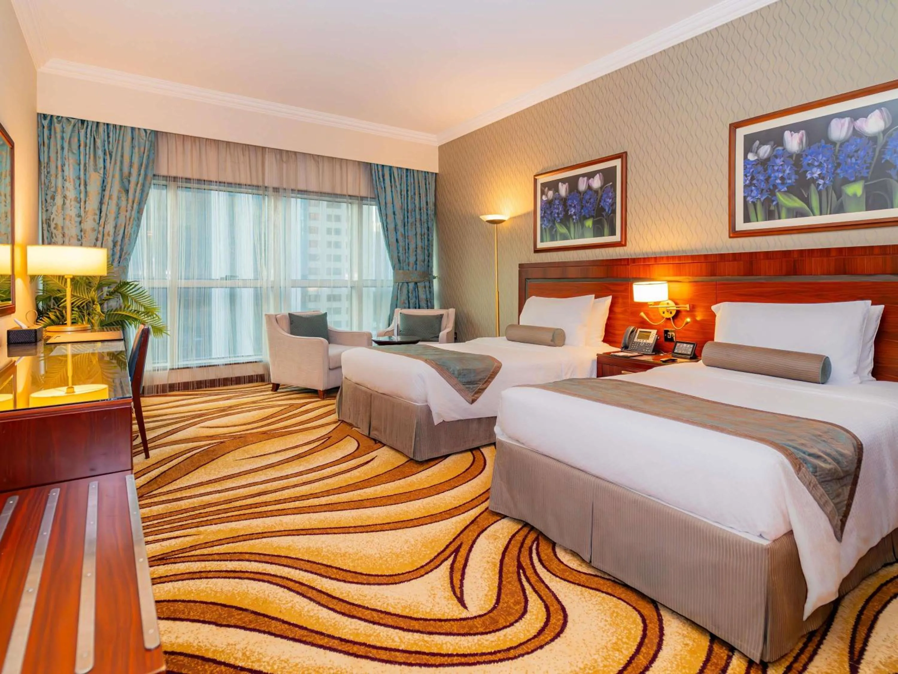 Bedroom, Bed in Grand Mercure Majlis Residences Abu Dhabi