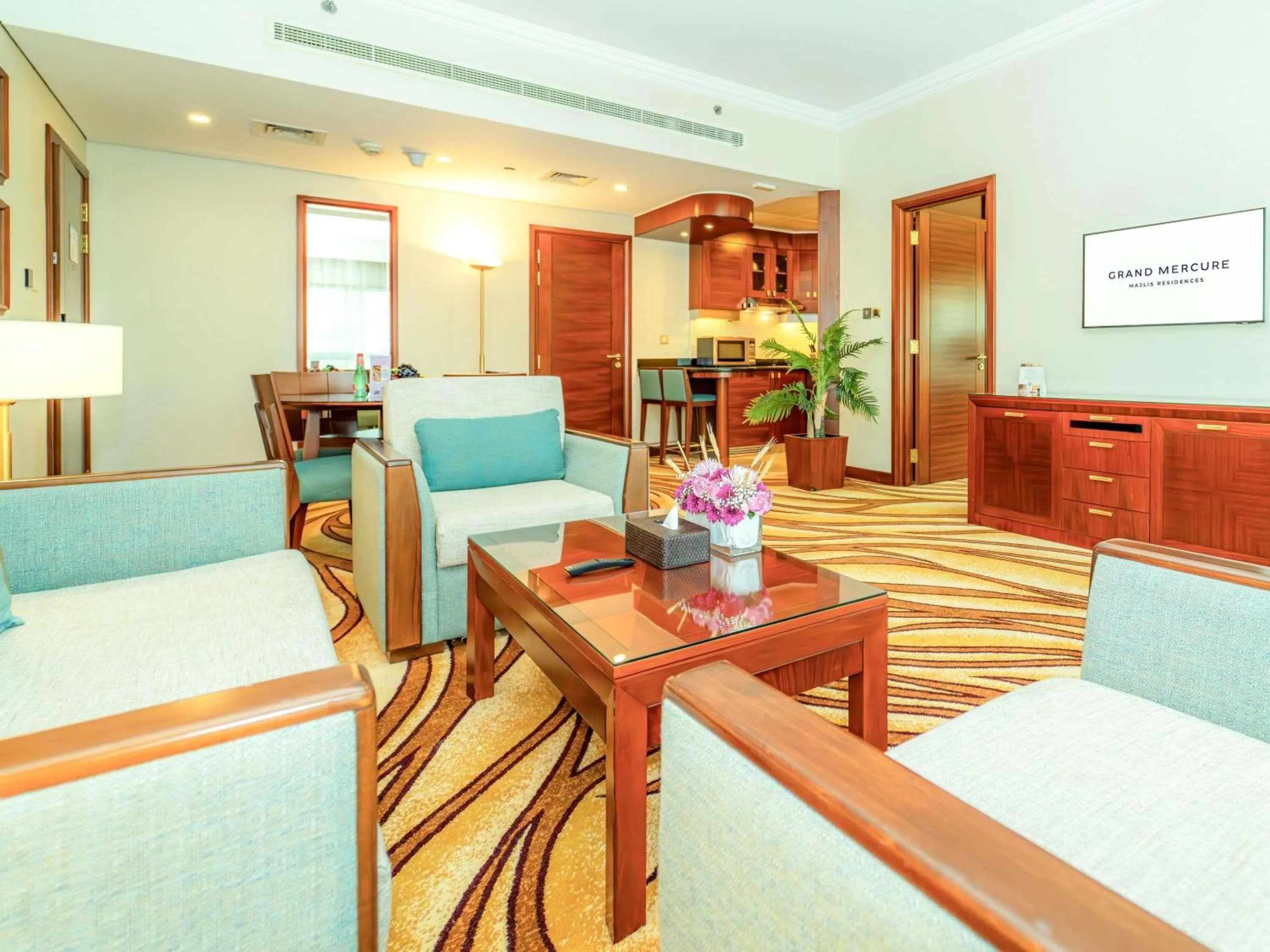 Bedroom in Grand Mercure Majlis Residences Abu Dhabi