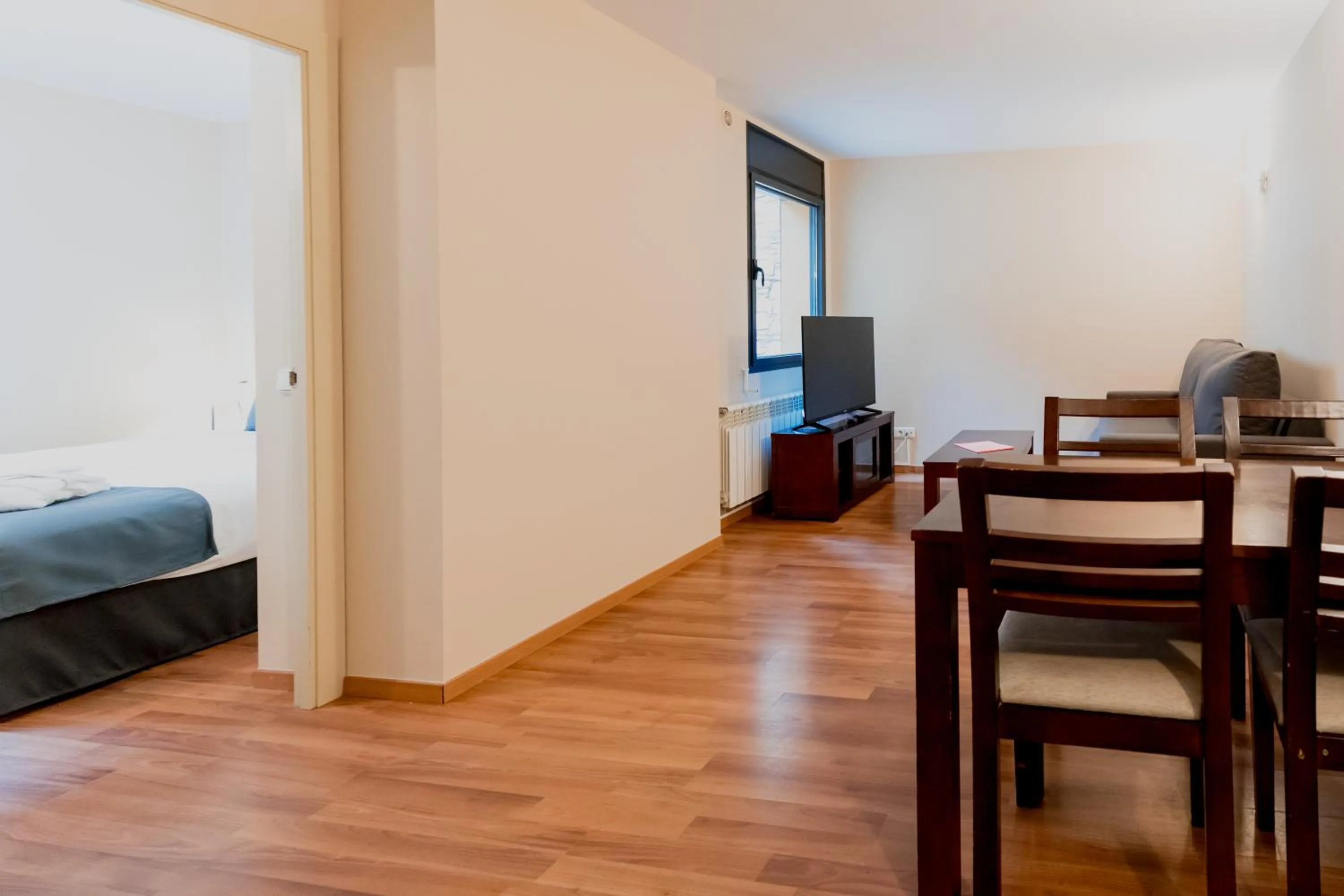 Living room, Bed in Pierre & Vacances La Merceria