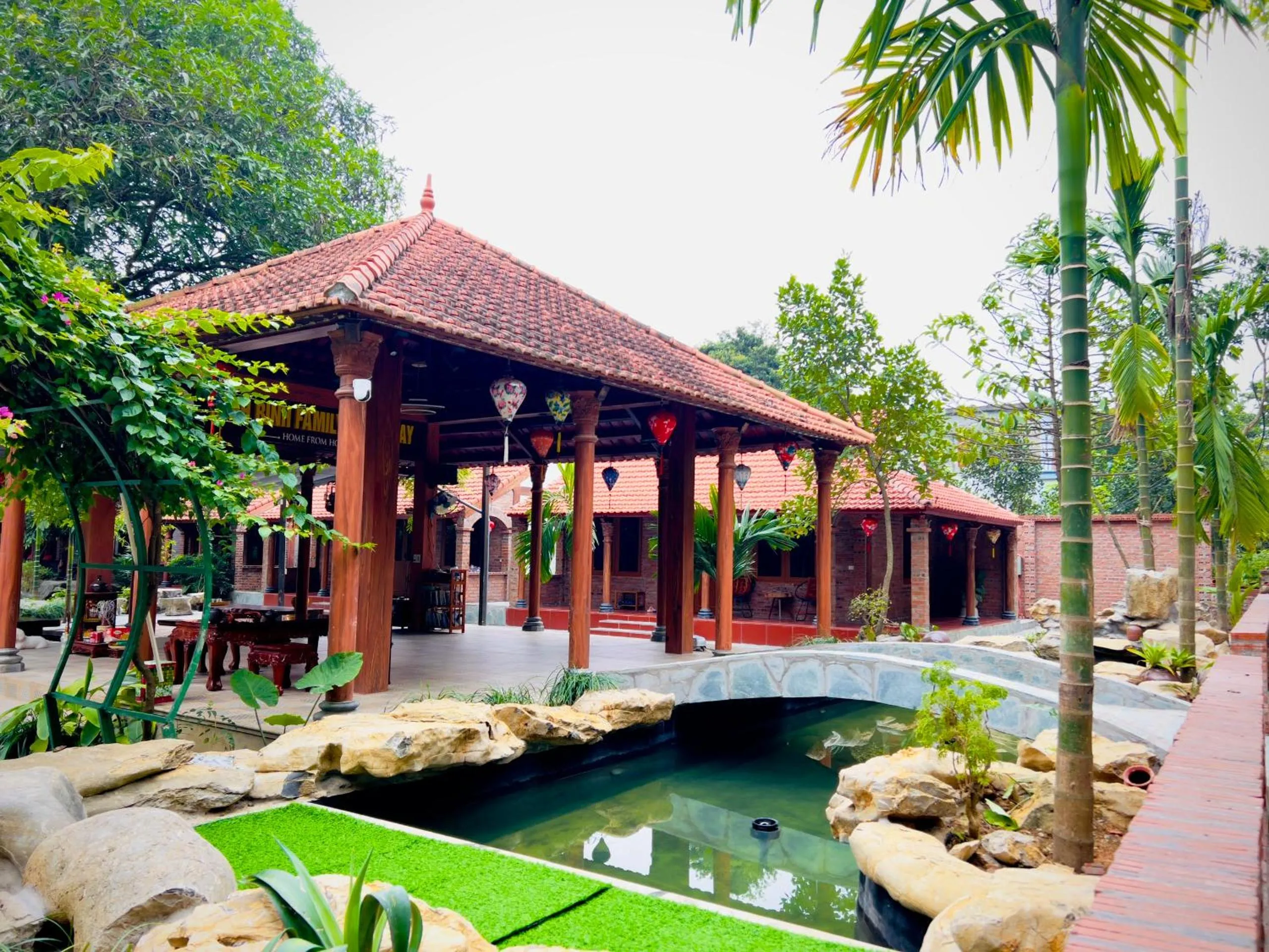 Garden in Ninh Binh Family Homestay