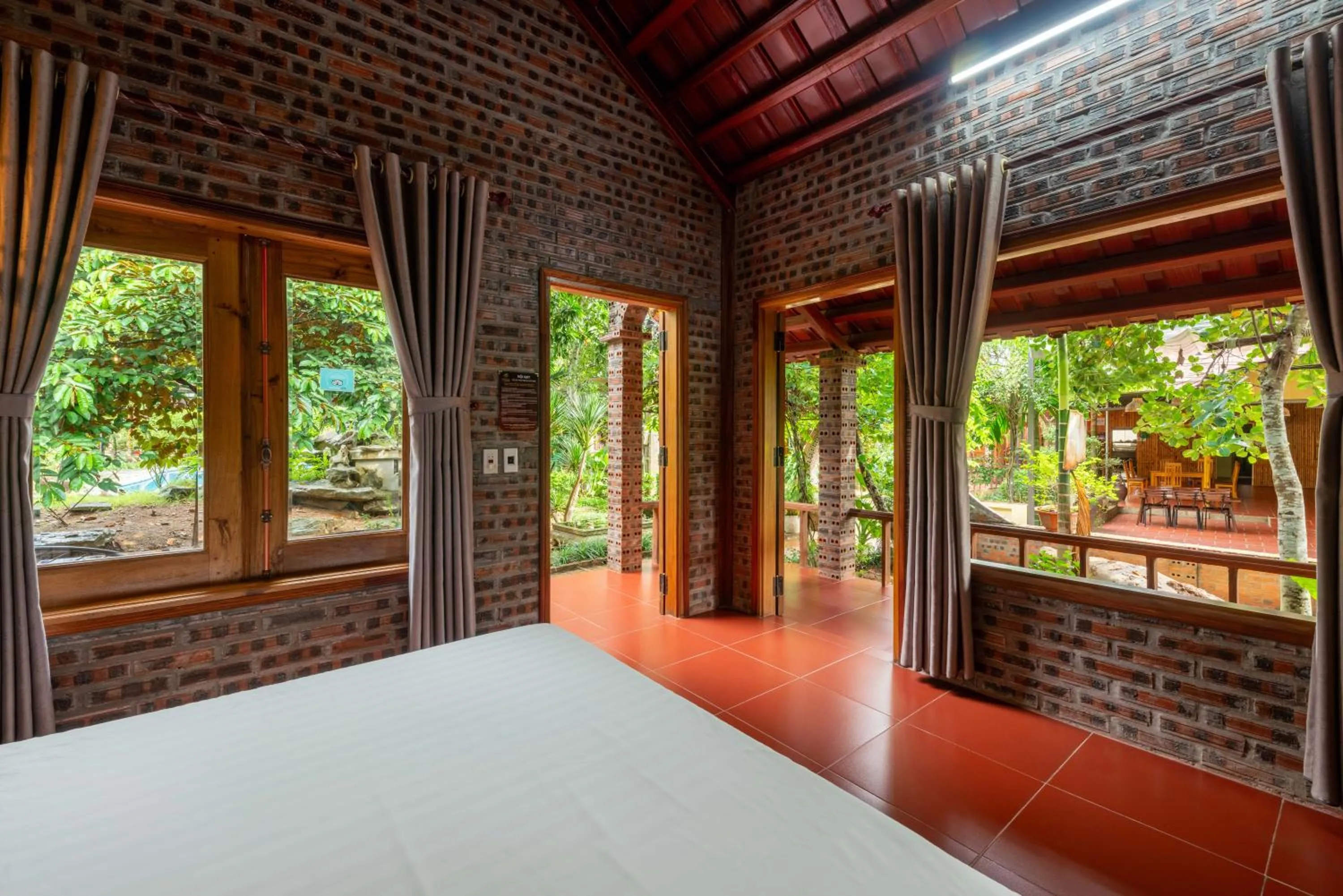 Balcony/Terrace, Bed in Ninh Binh Family Homestay