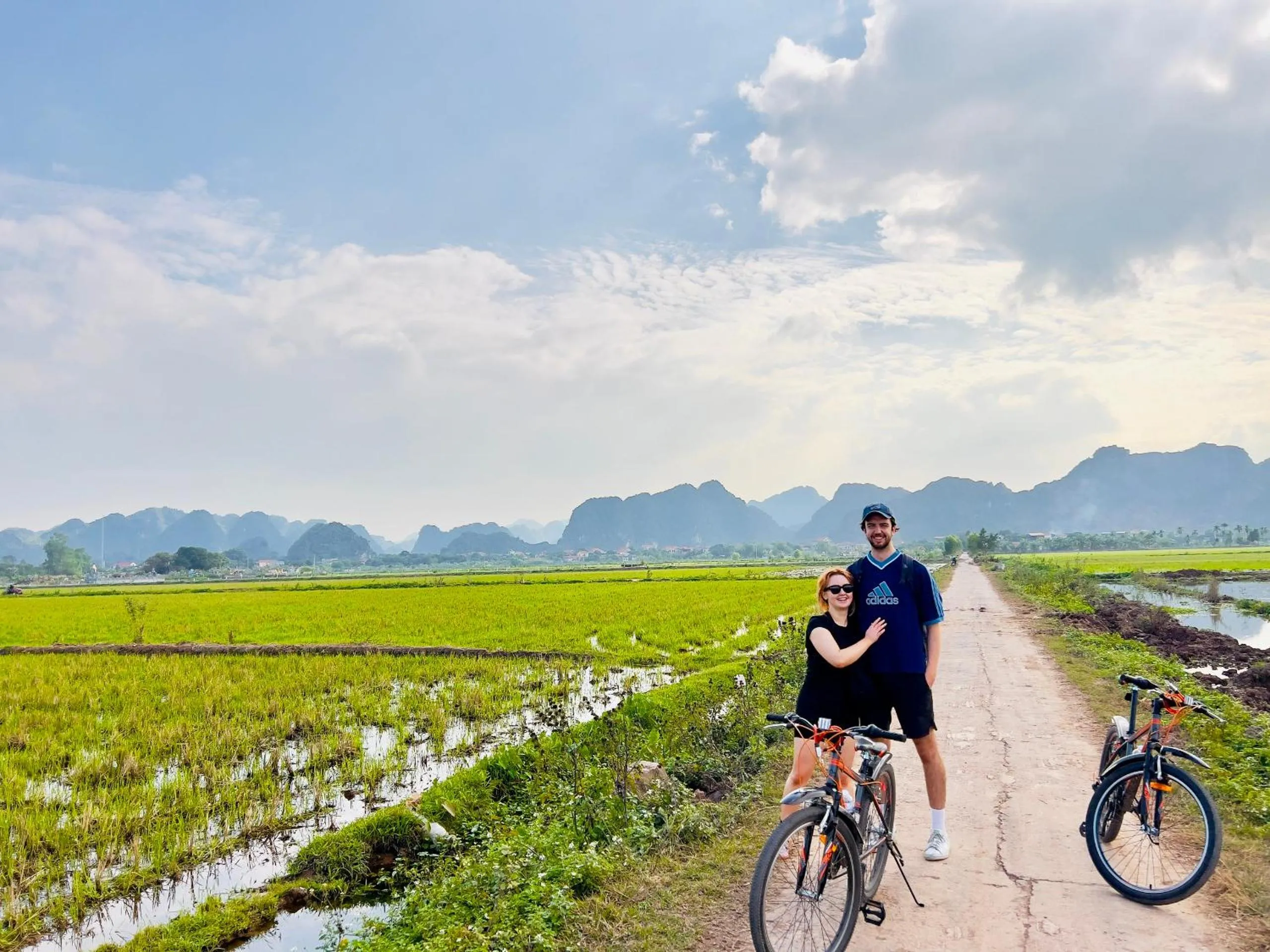 Cycling in Ninh Binh Family Homestay