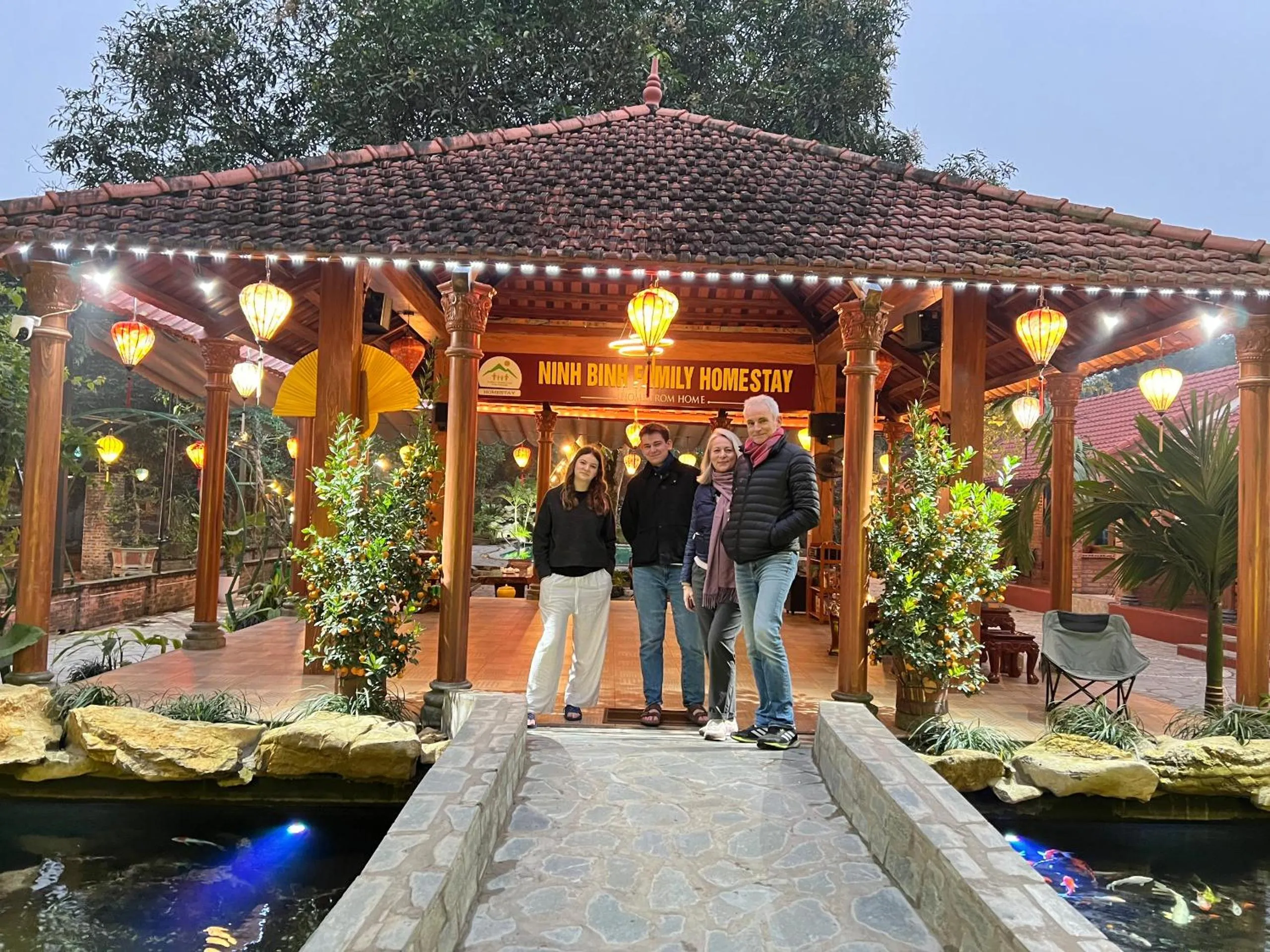 Property building in Ninh Binh Family Homestay