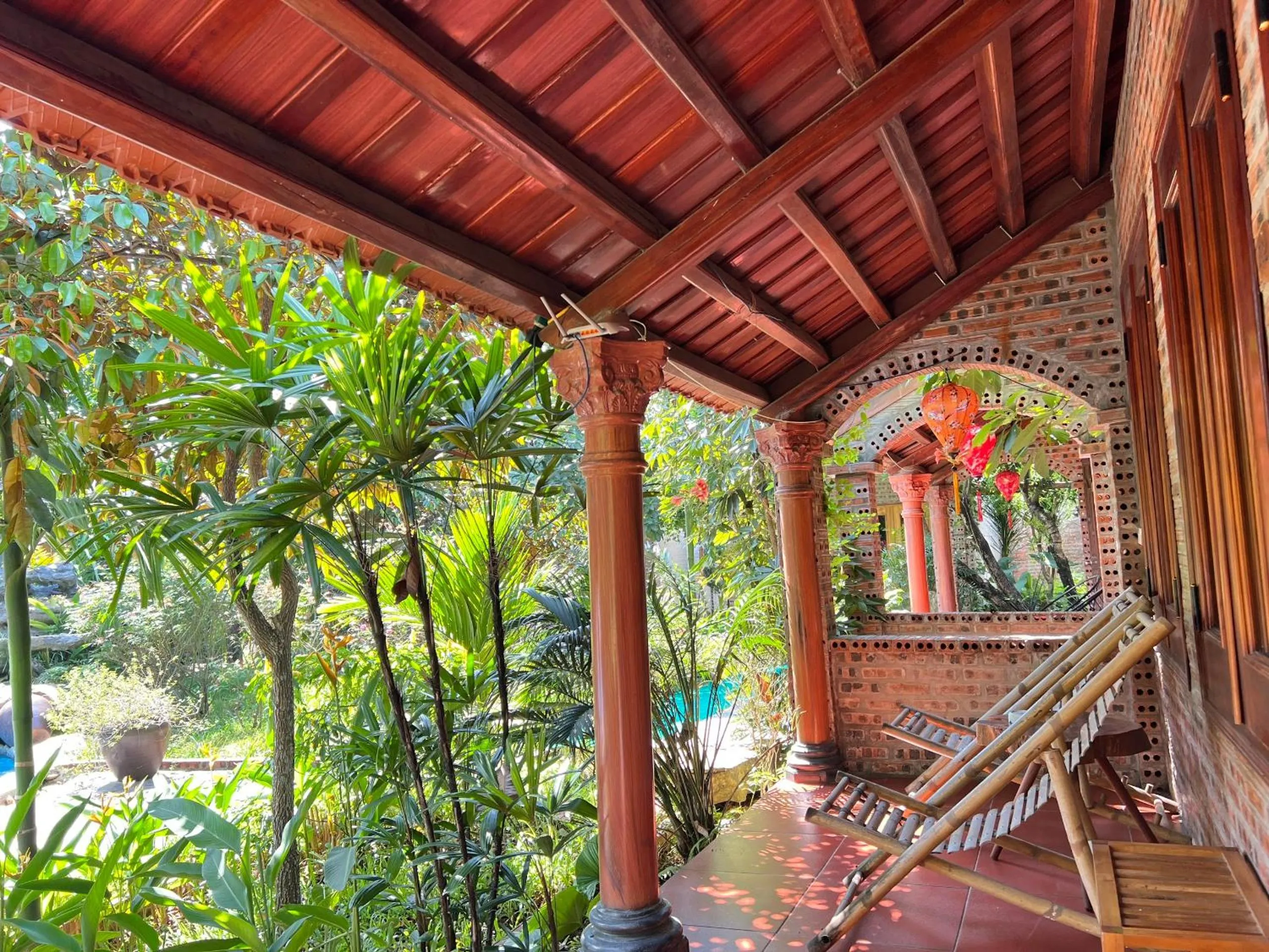 Balcony/Terrace in Ninh Binh Family Homestay