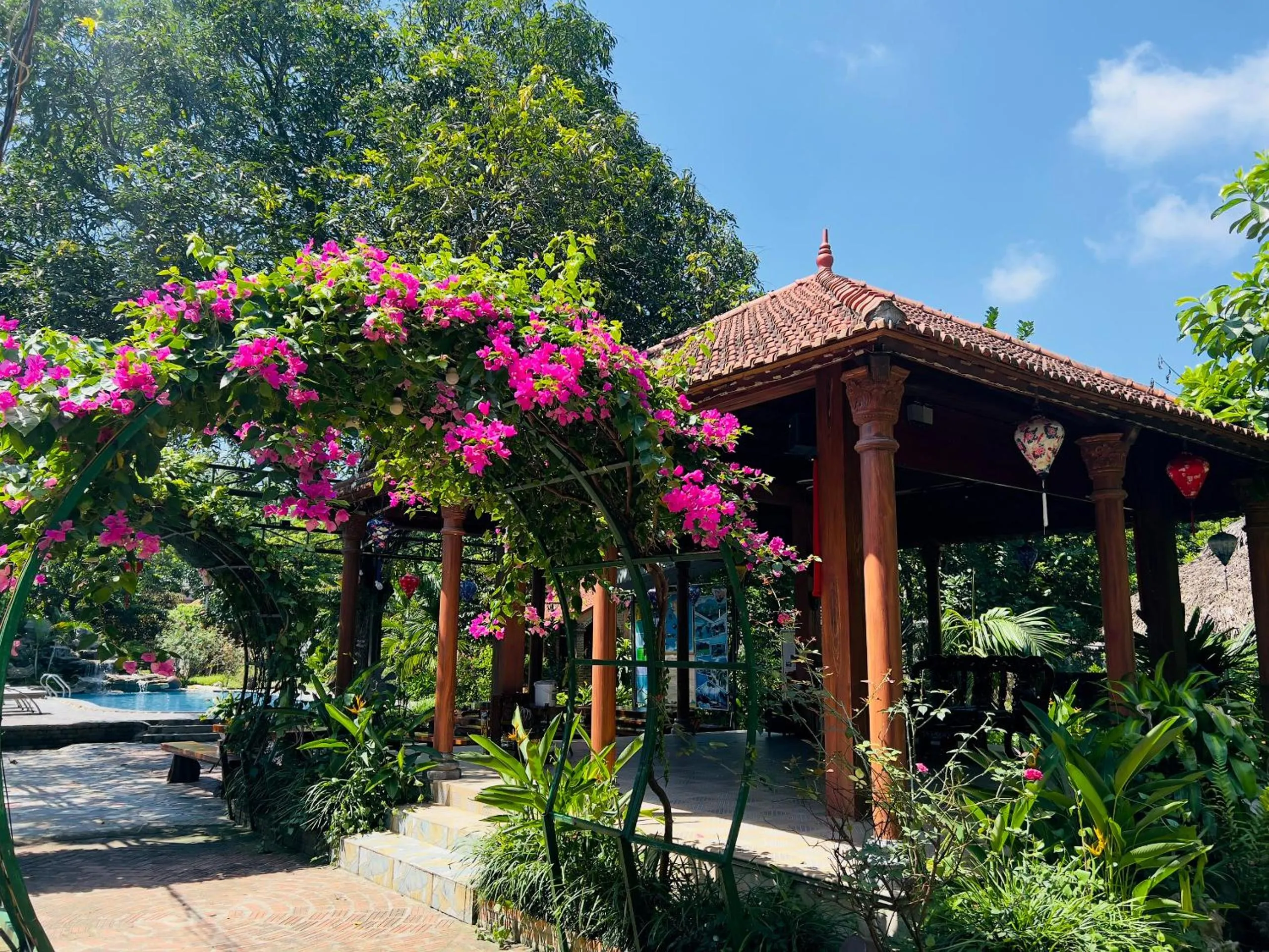 Garden in Ninh Binh Family Homestay