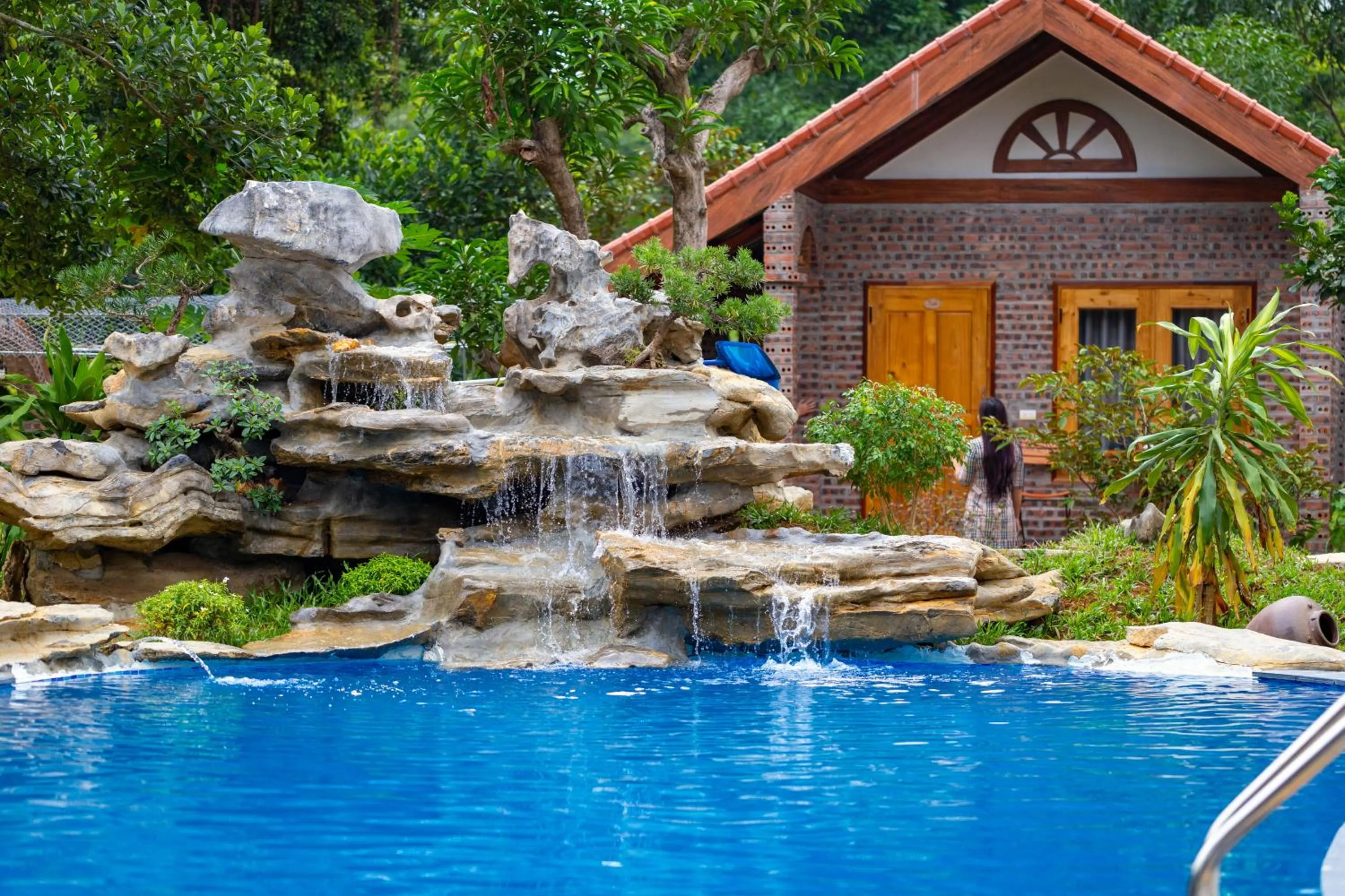 Swimming pool in Ninh Binh Family Homestay