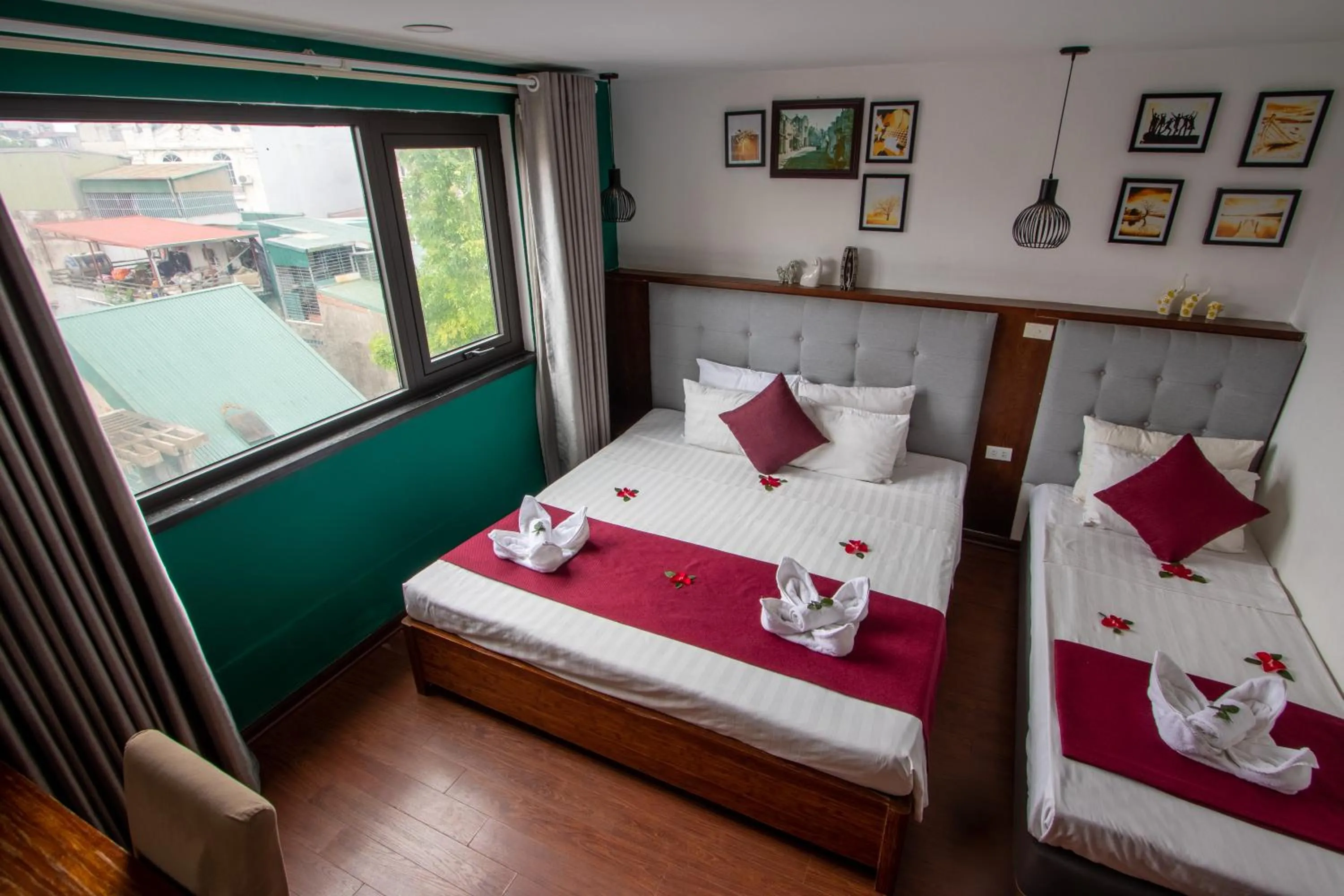 Bed in NT Elysian hotel