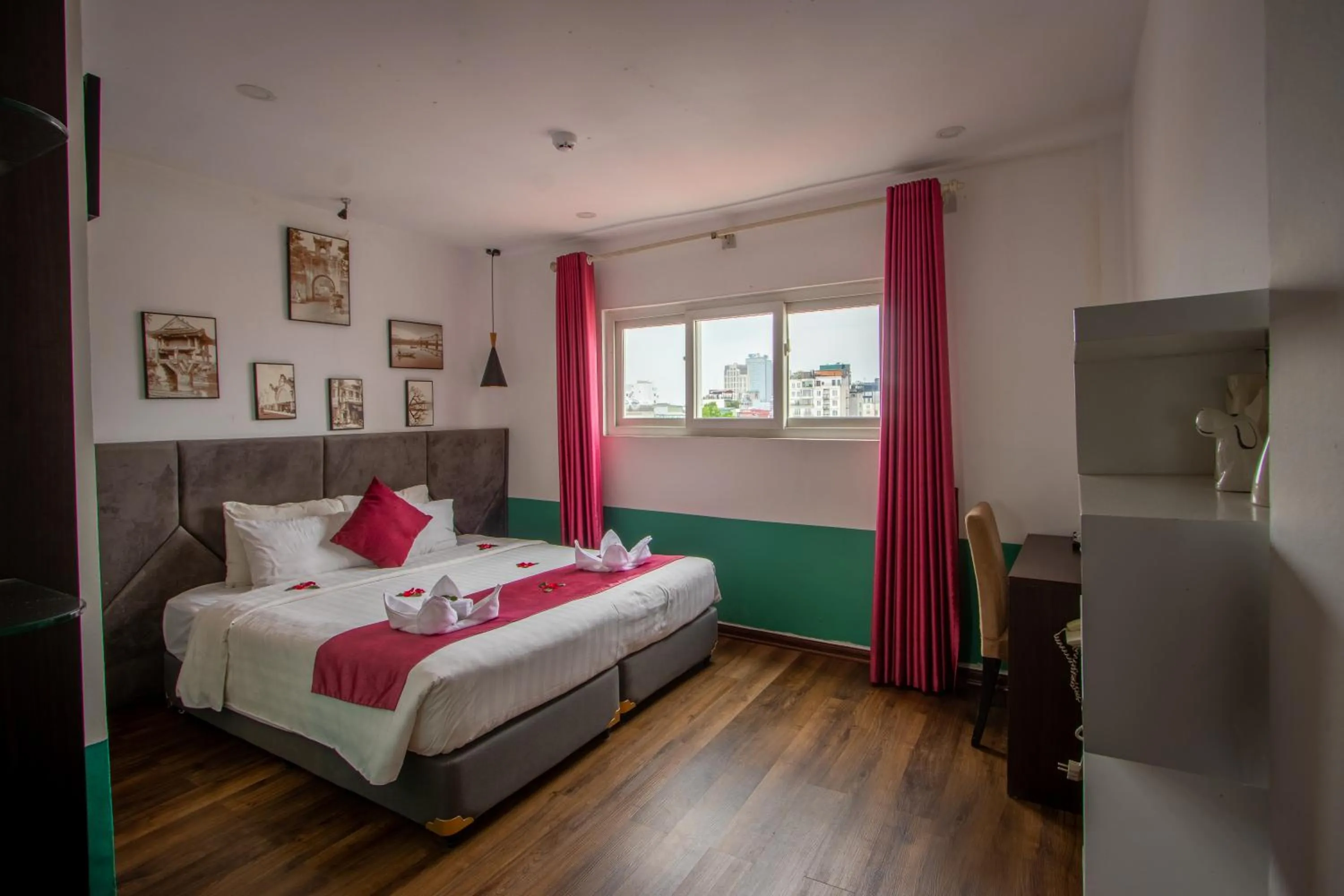 Bed in NT Elysian hotel