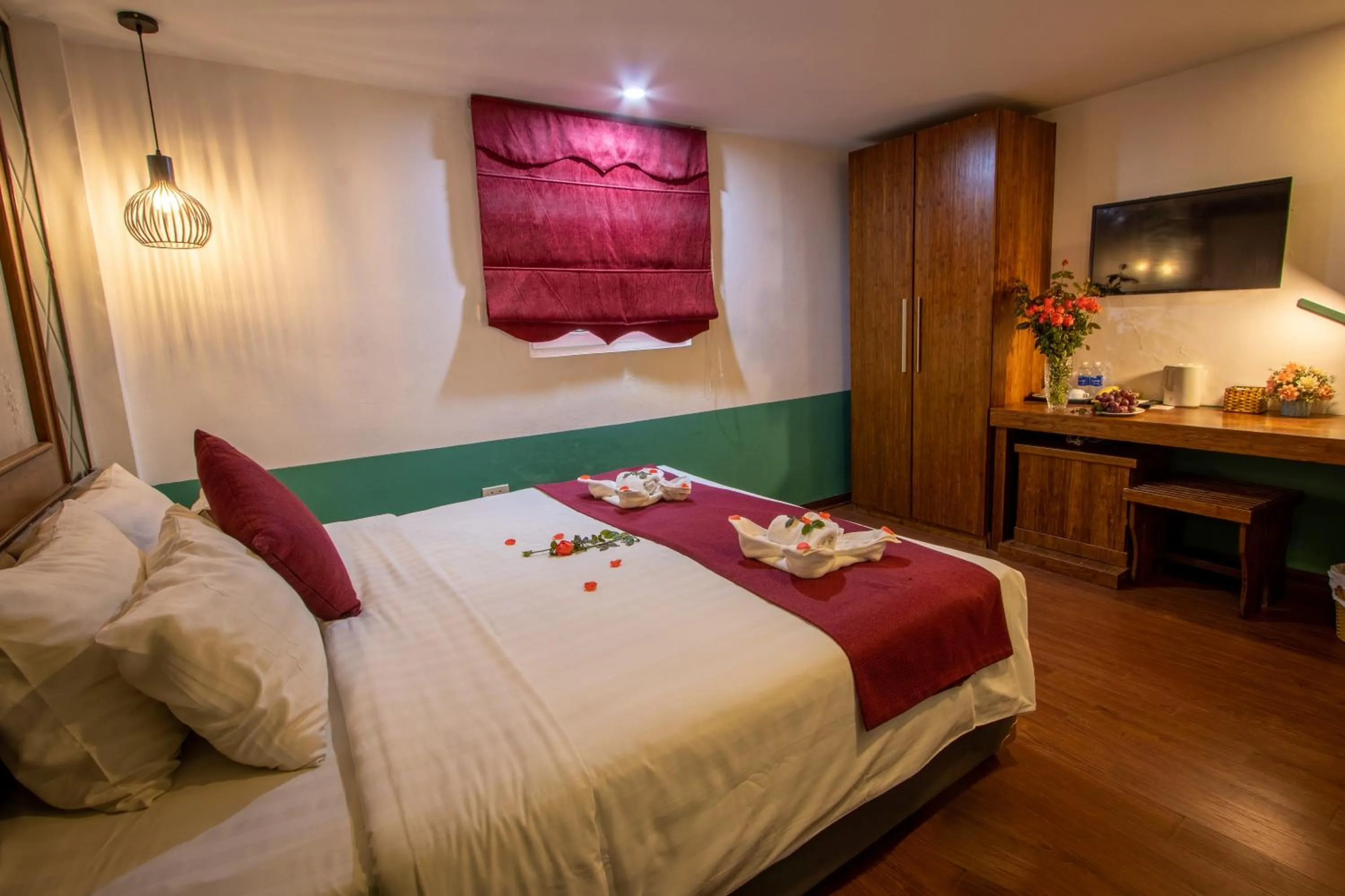 Bed in NT Elysian hotel