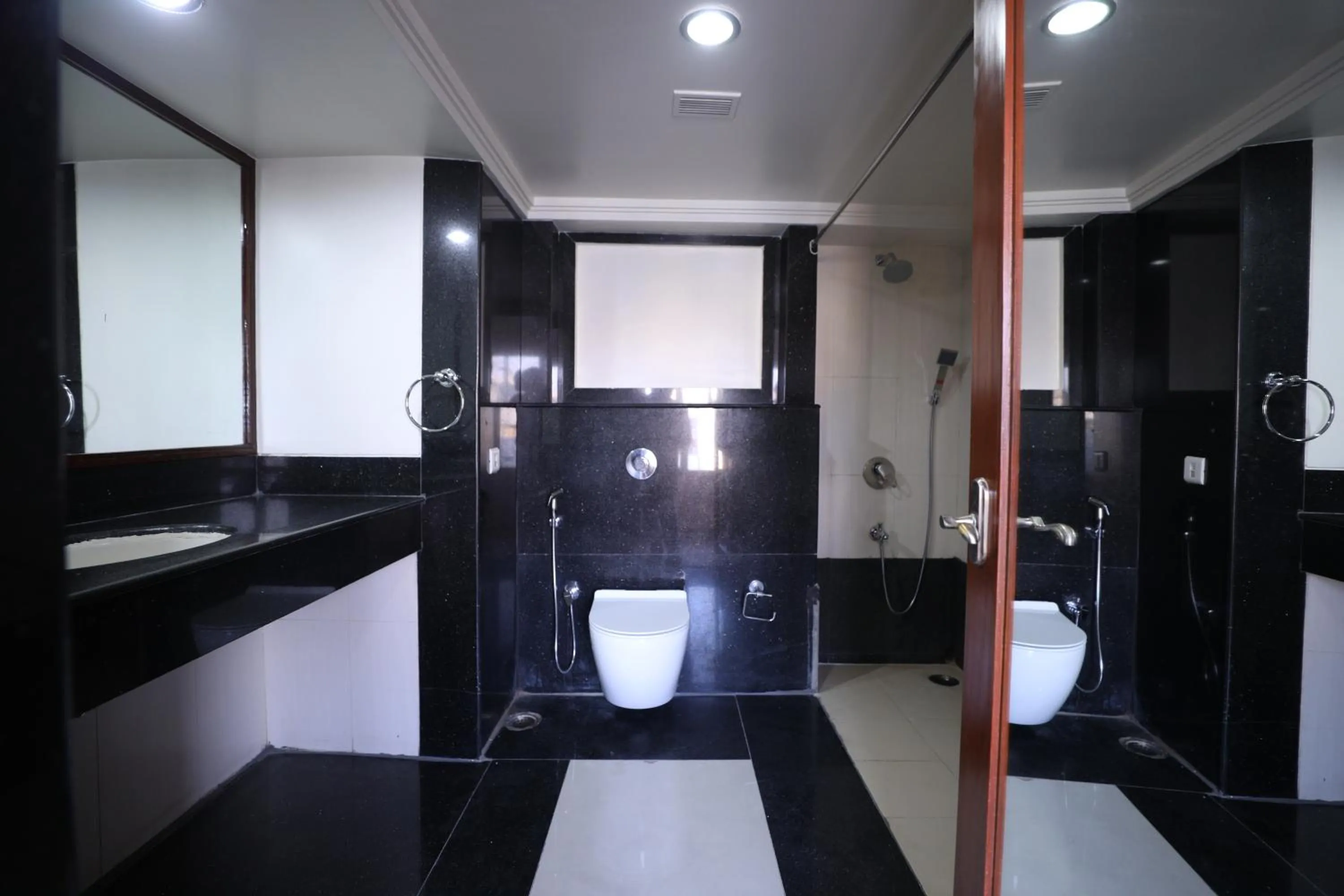 Bathroom in Eastin Hotels- Madhapur