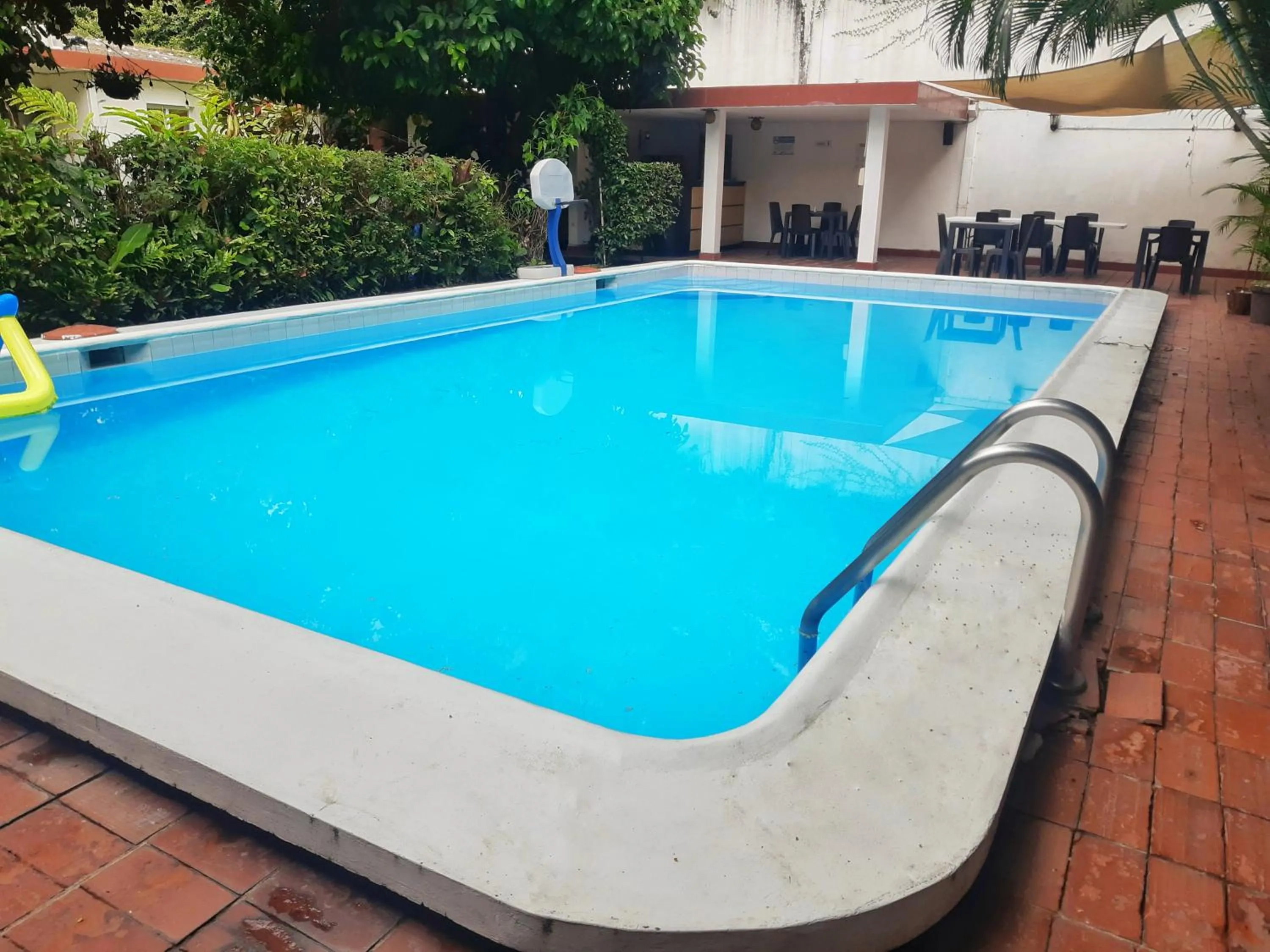 Swimming pool in Suites & Apartments San Benito - Zona Rosa