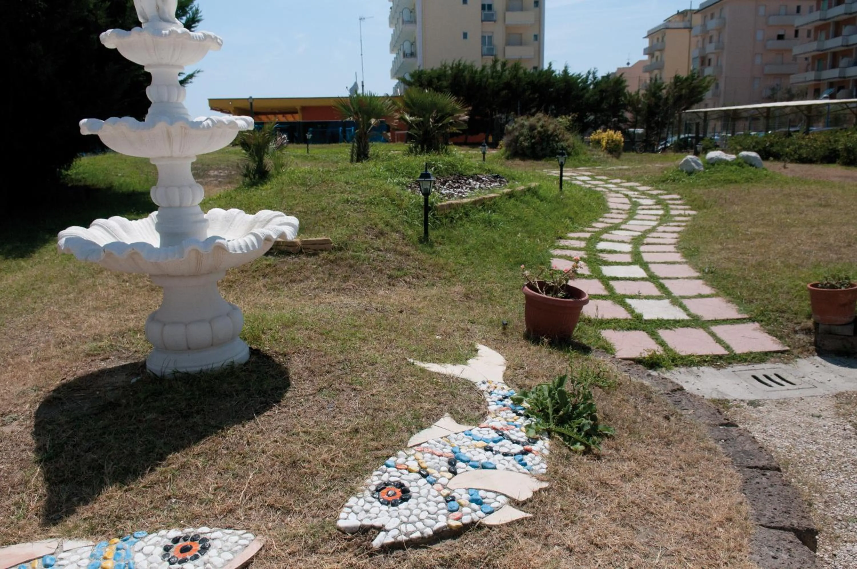 Garden in Hotel Asiago Beach