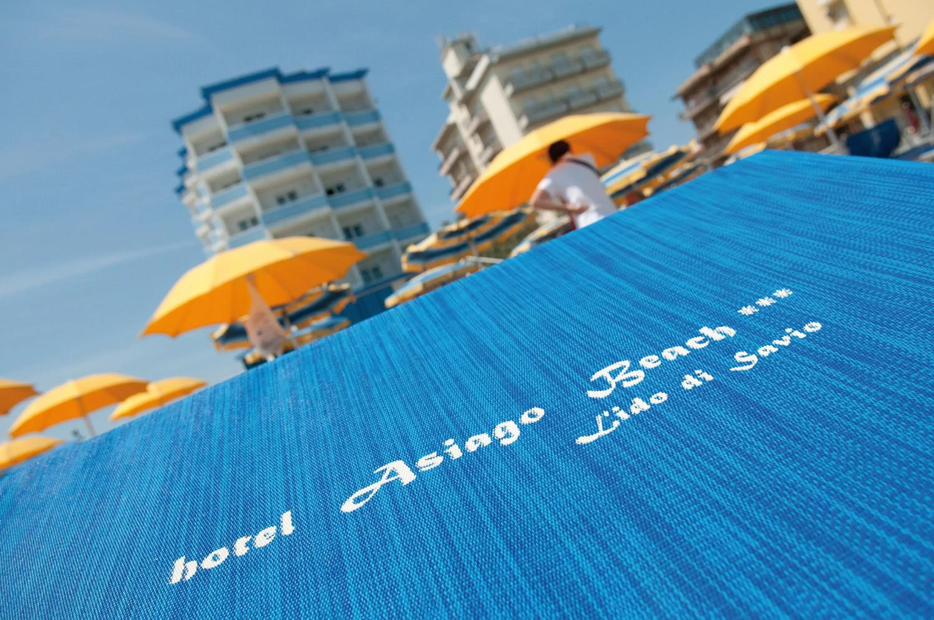 Facade/entrance in Hotel Asiago Beach
