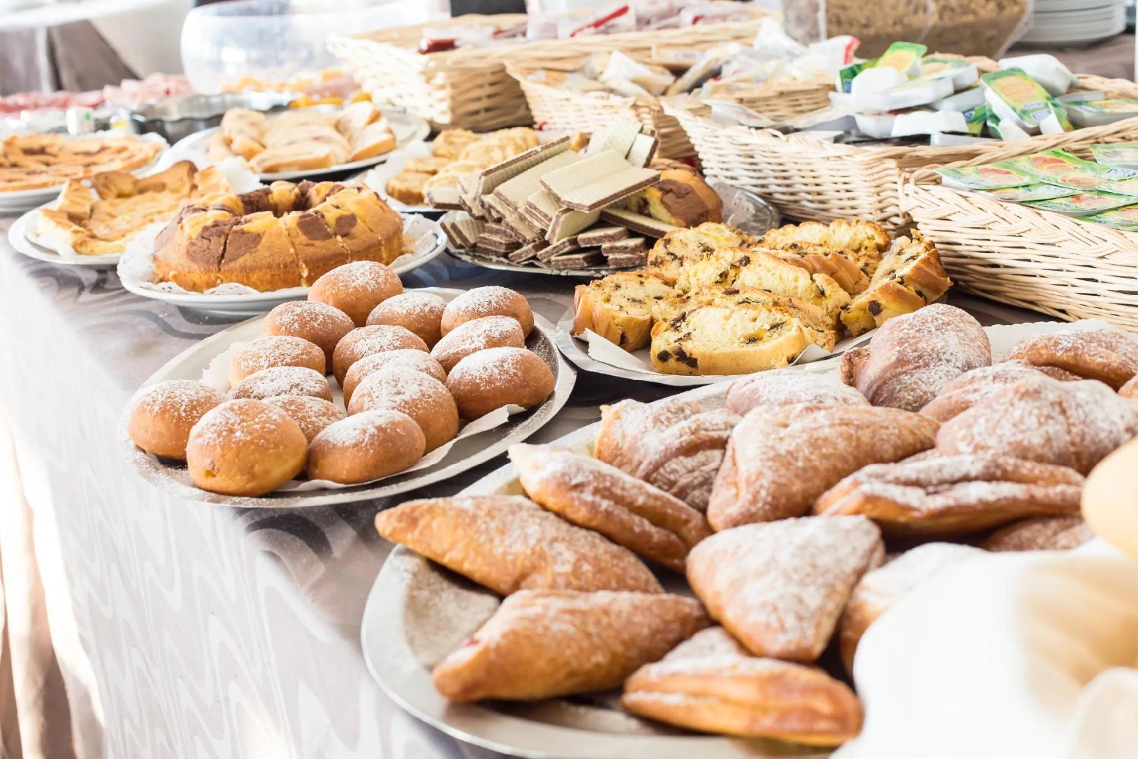 Food close-up in Hotel Asiago Beach