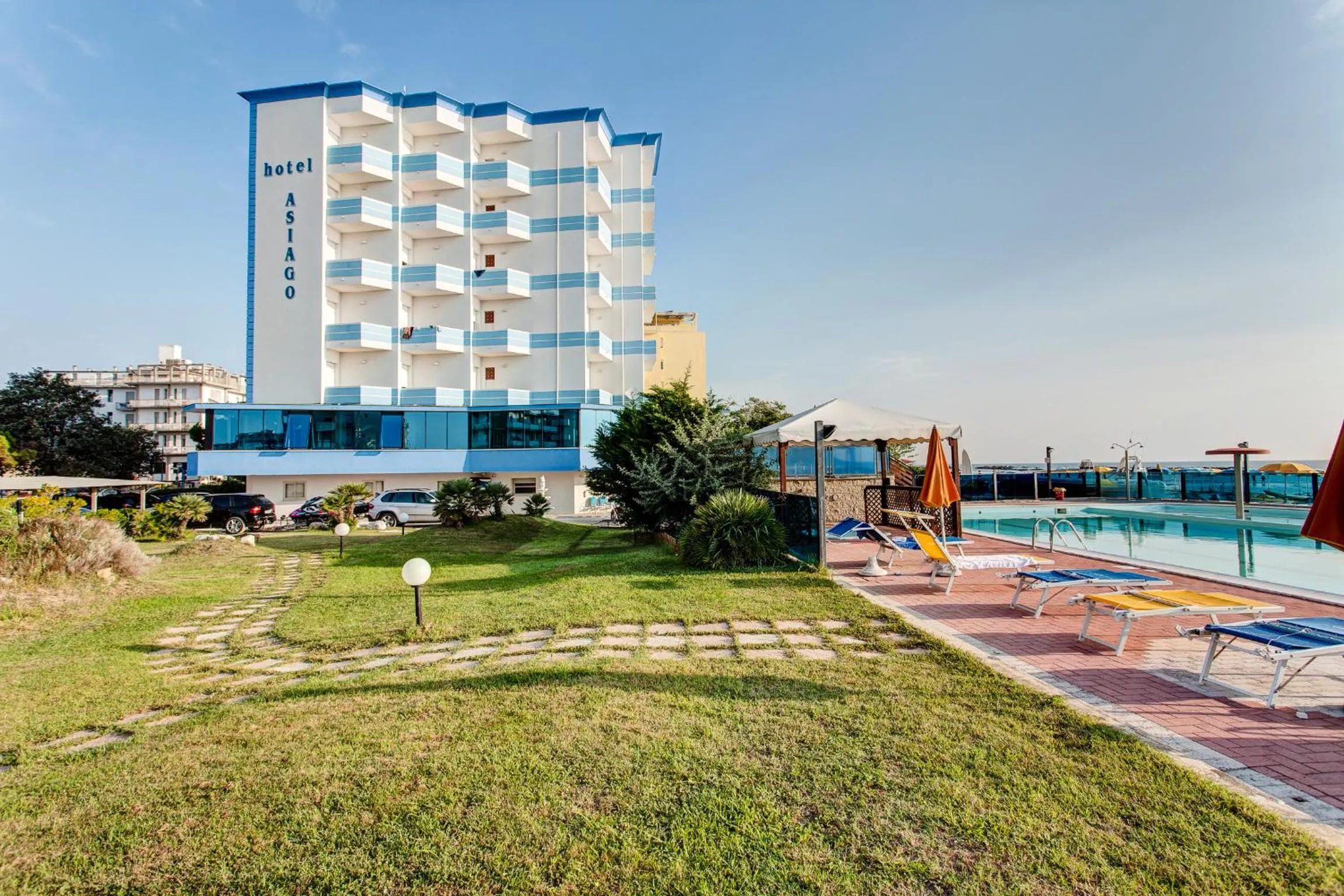 Property building in Hotel Asiago Beach