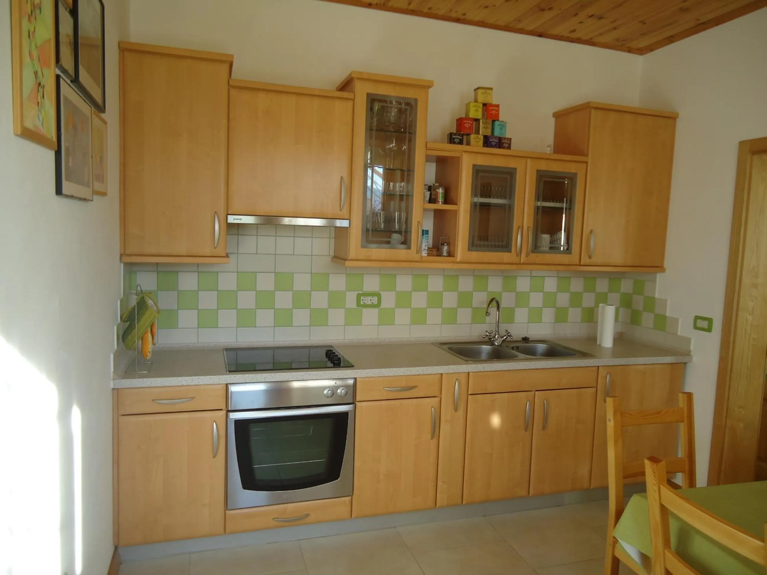 Kitchen or kitchenette in Apartment Šavli