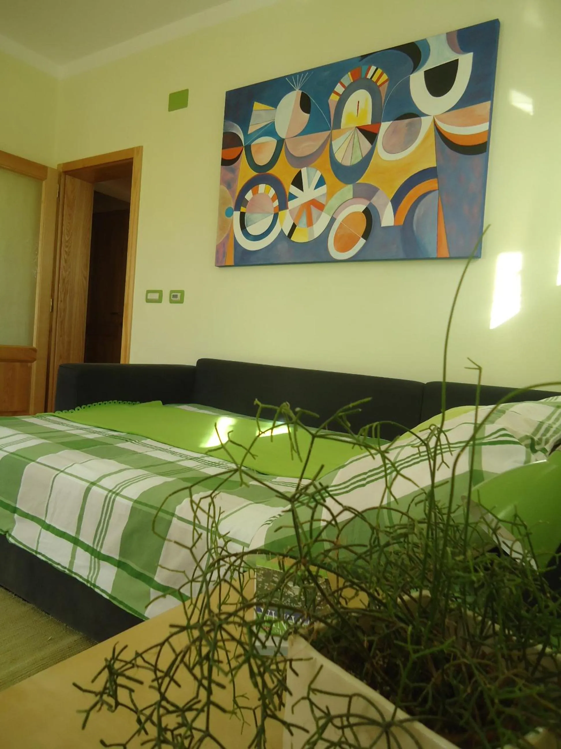 Living room, Bed in Apartment Šavli