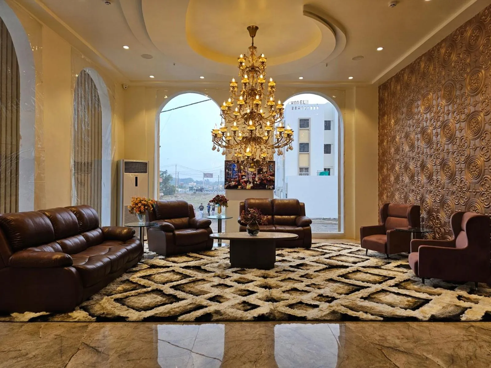 Seating area in The S Crown Somnath